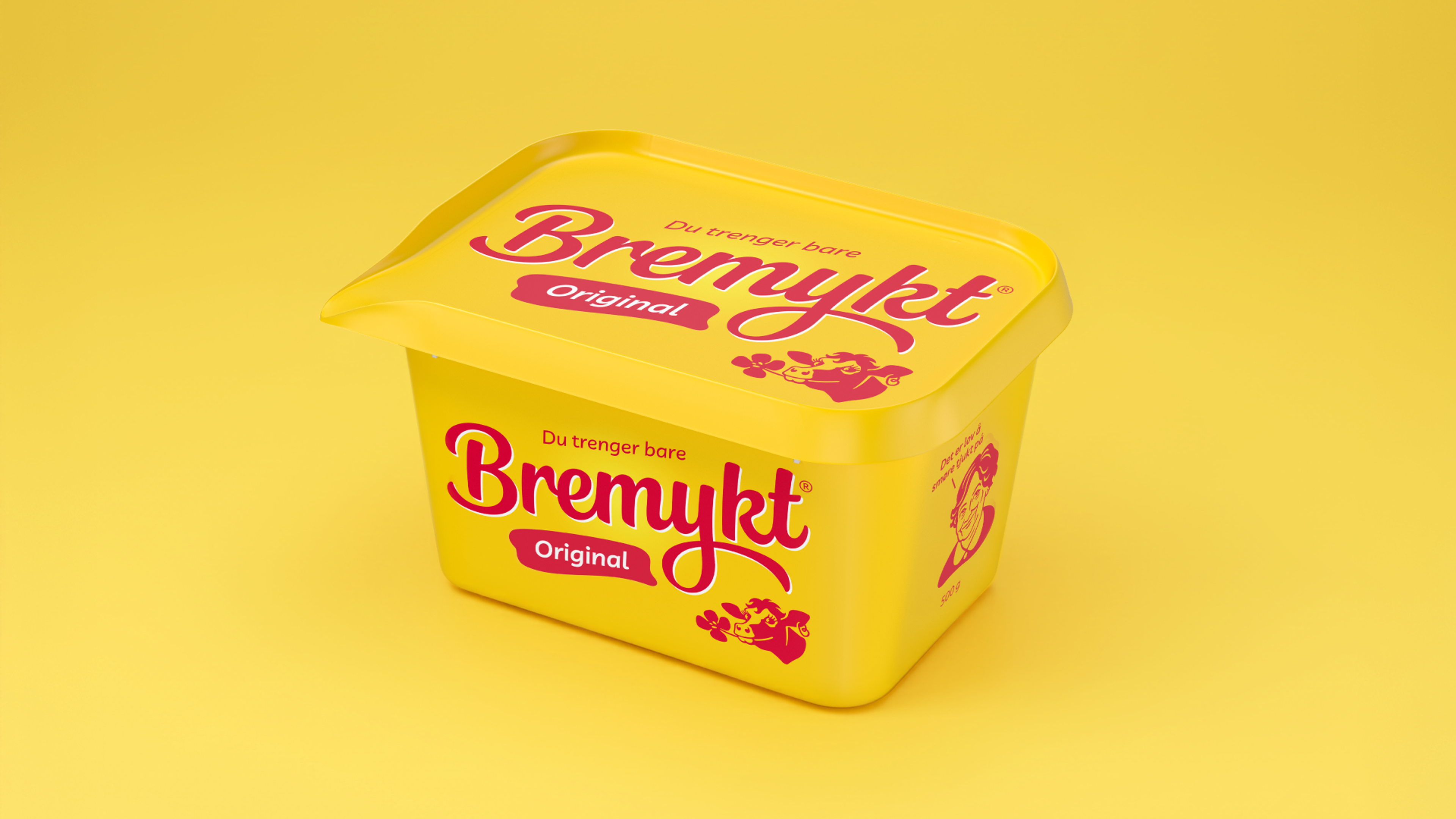 Bremykt med nytt pakningsdesign