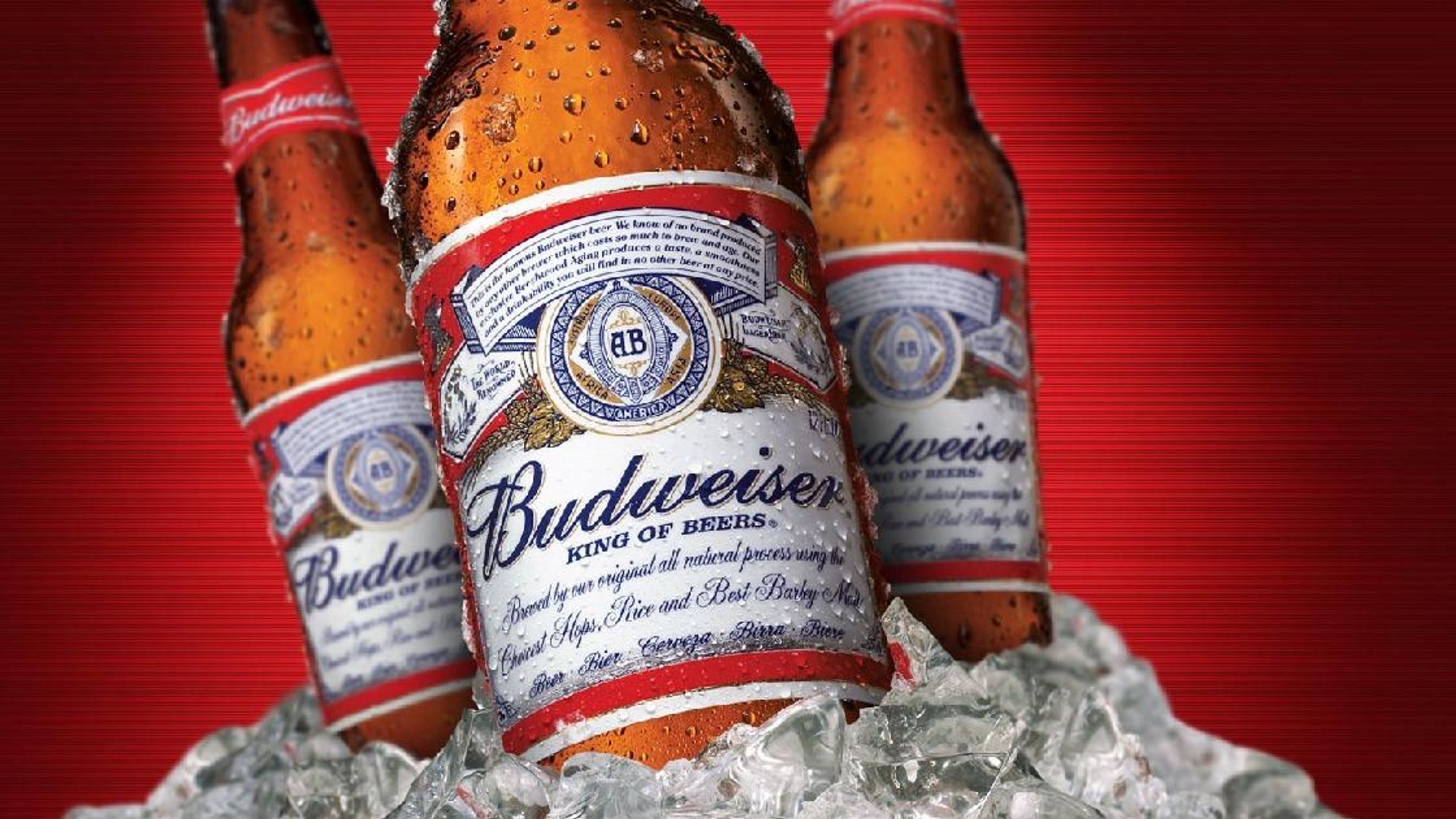 Budweiser bruker andre midler som avsenderidentitet