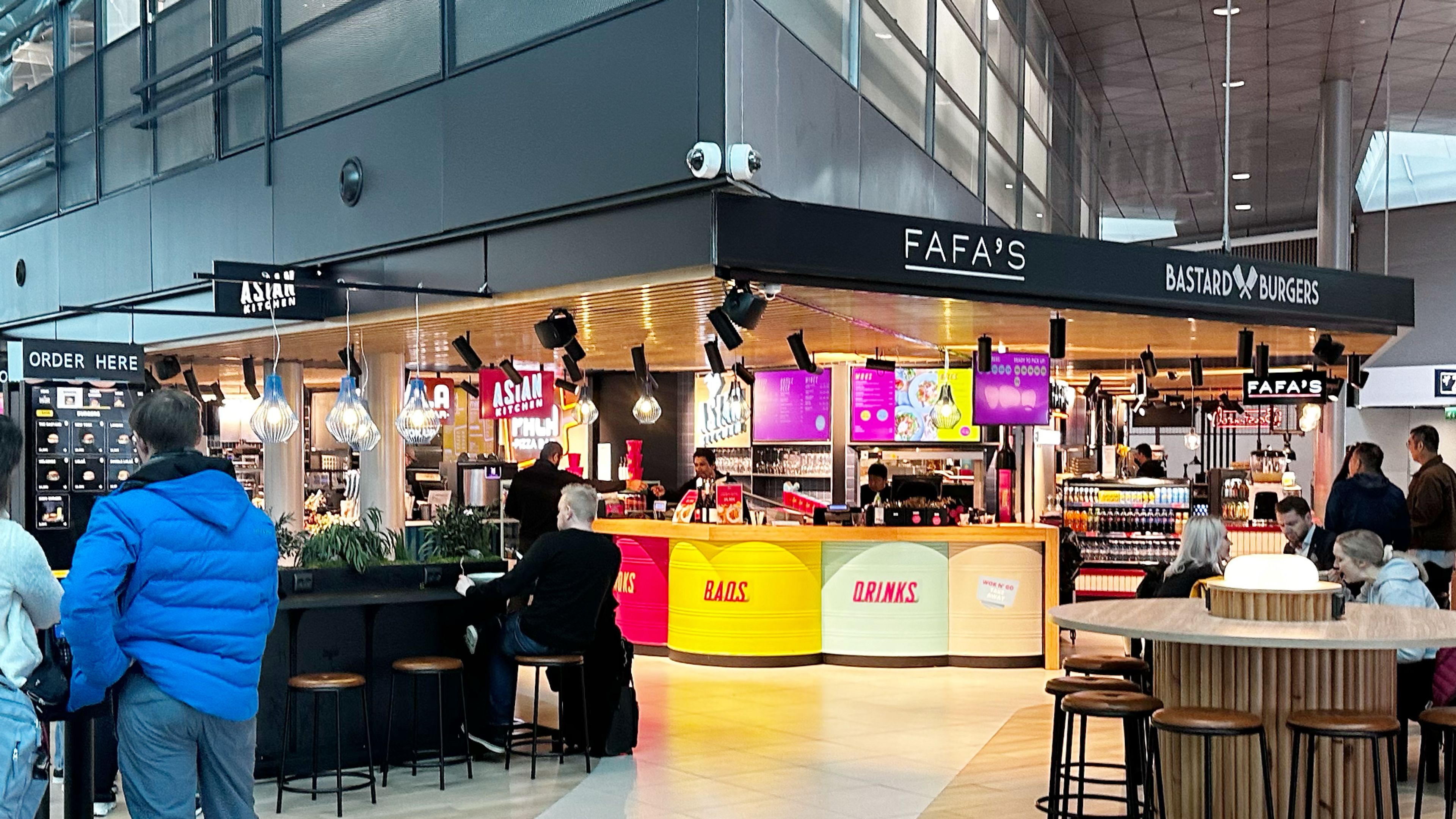 Asian retaildesign i foodcourt