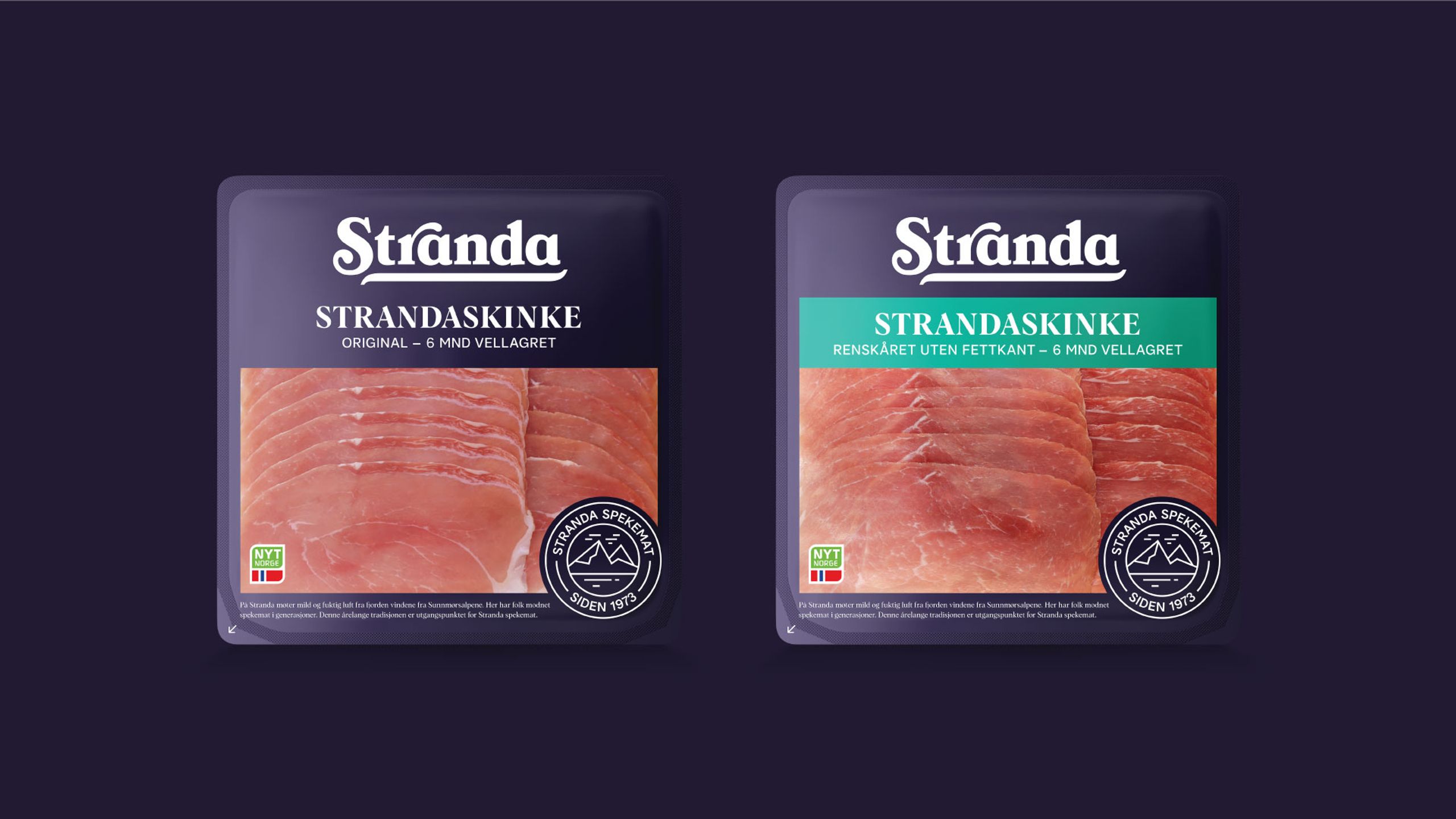 Stranda – Nytt design gjør merkevaren mer distinkt og moderne