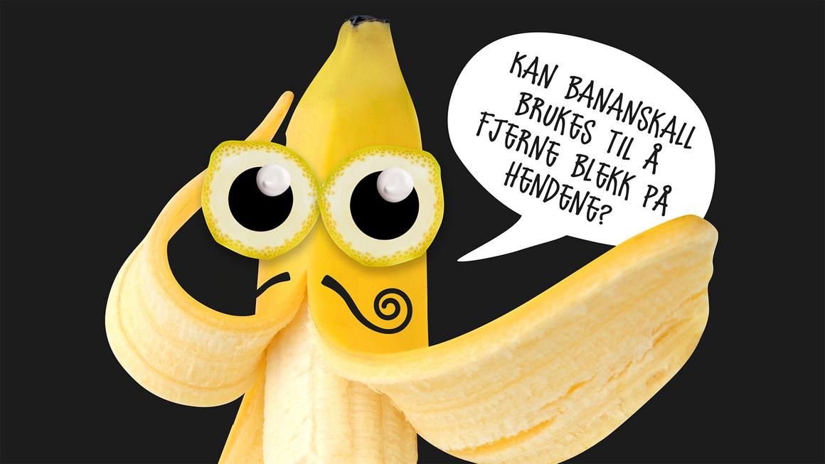Skyr merkemaskot banan