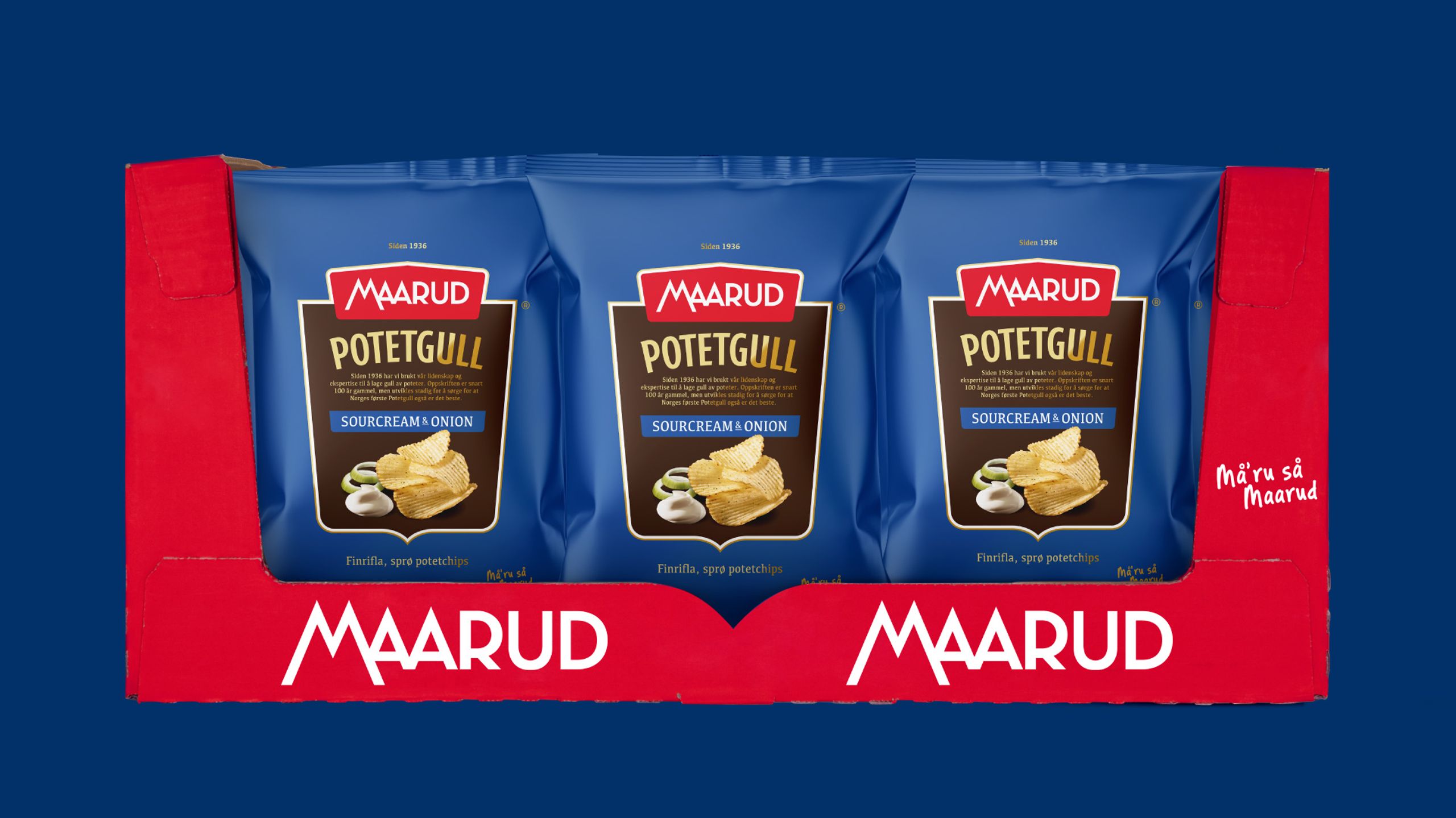 Maarud poser i D-pak distribution pack eske