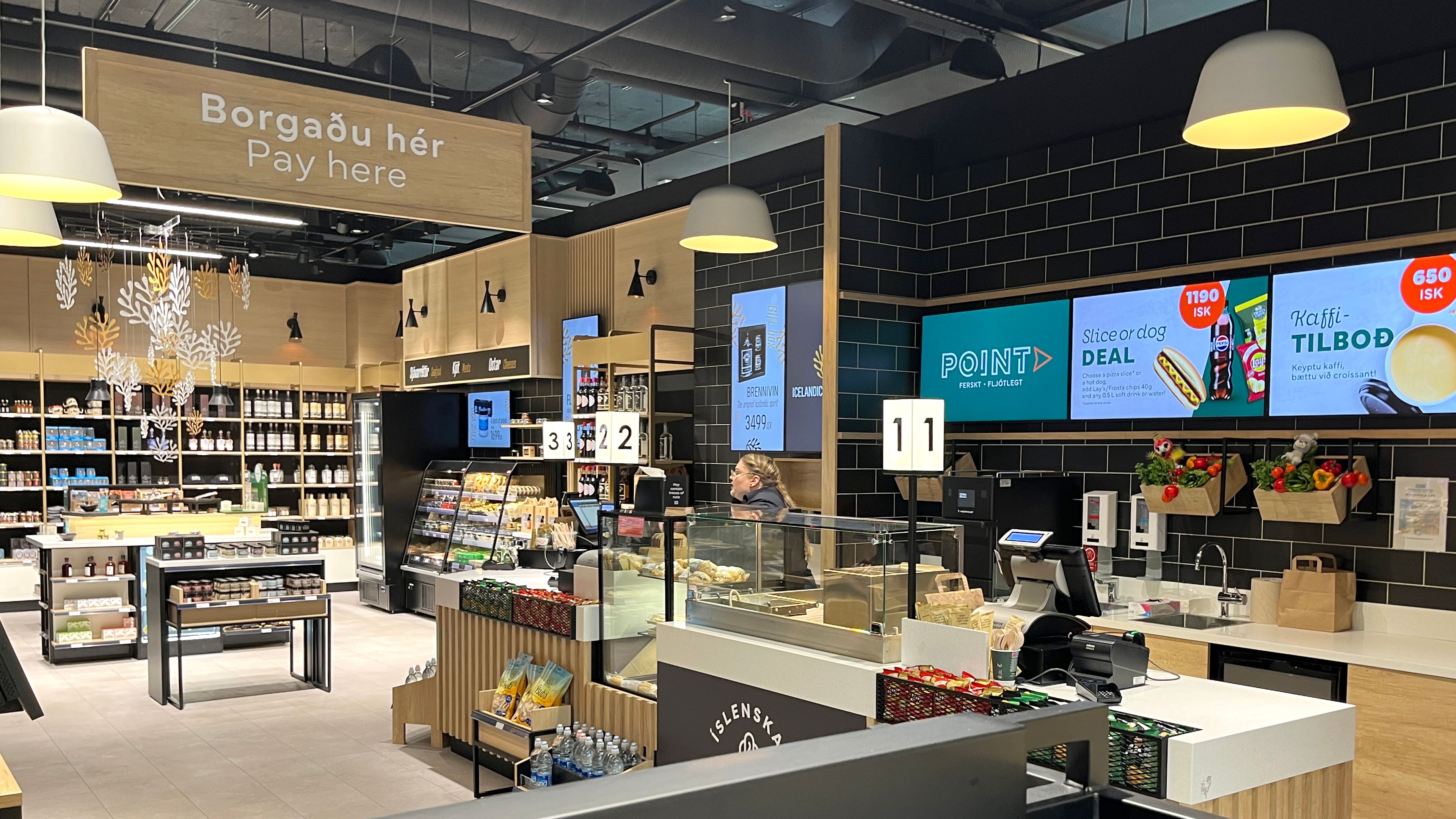 Bilde av interiør- og retaildesign i en Point-butikk