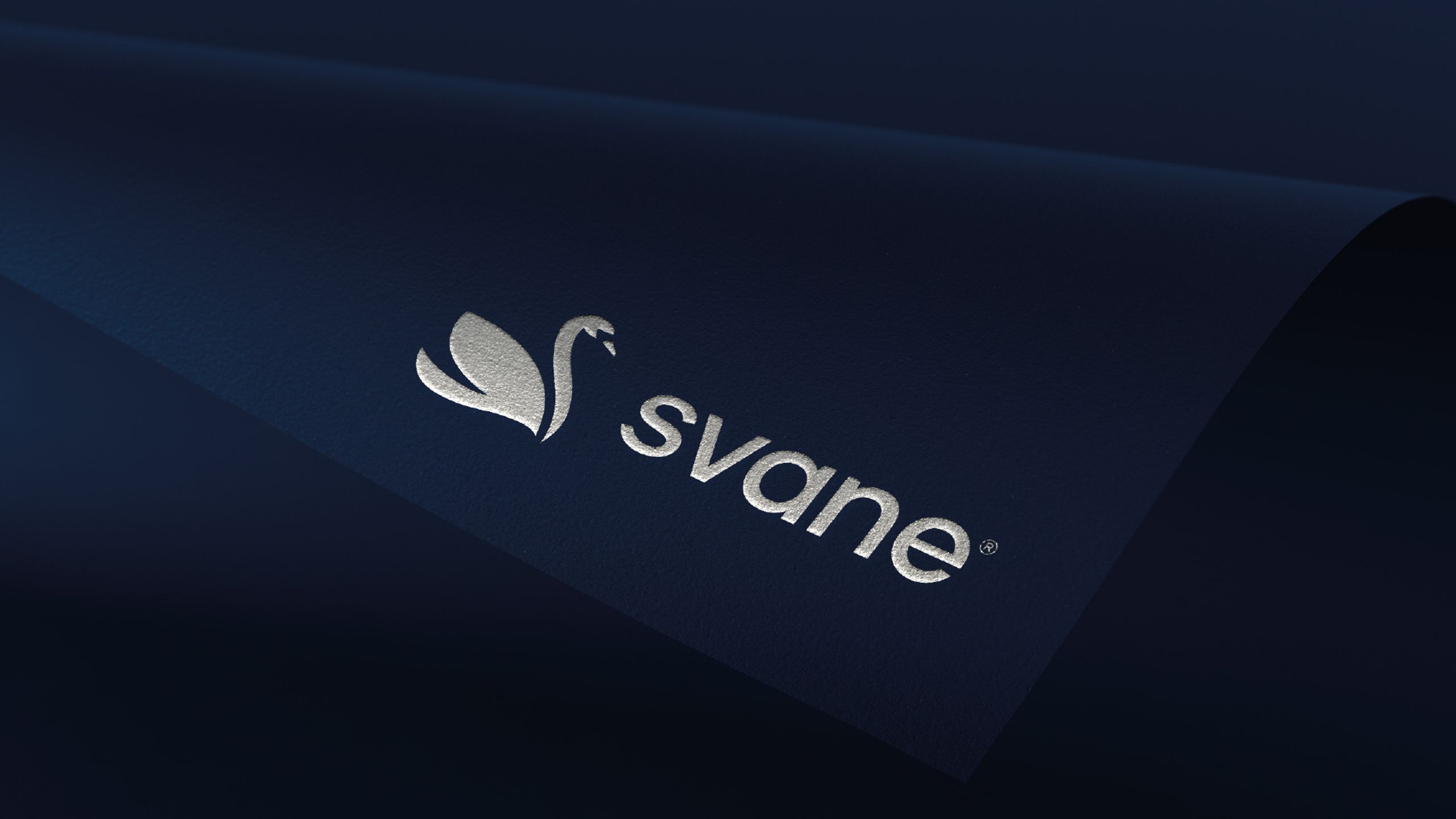 Svane logo sydd inn i sengen