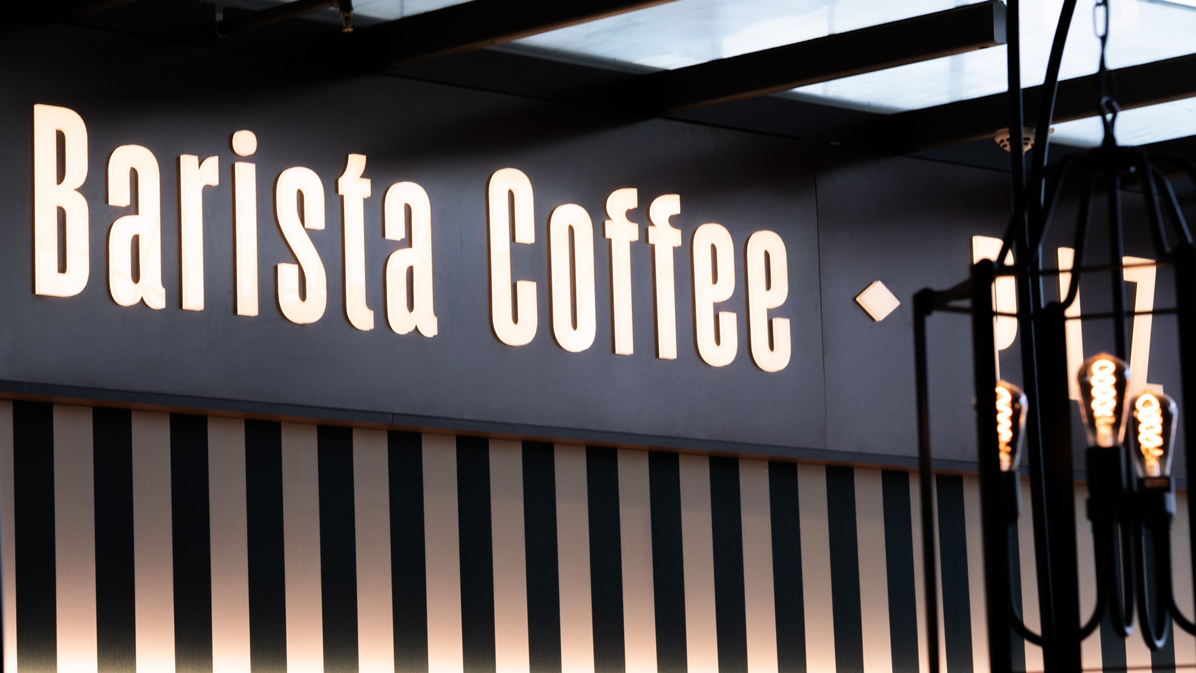Bilde av skilt med teksten: Barista Coffee