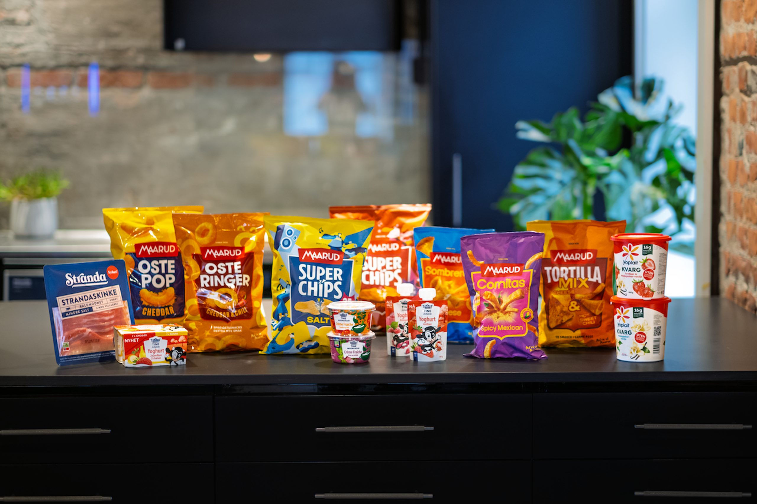 Nye produkter og nytt pakningsdesign utviklet av Grid branding