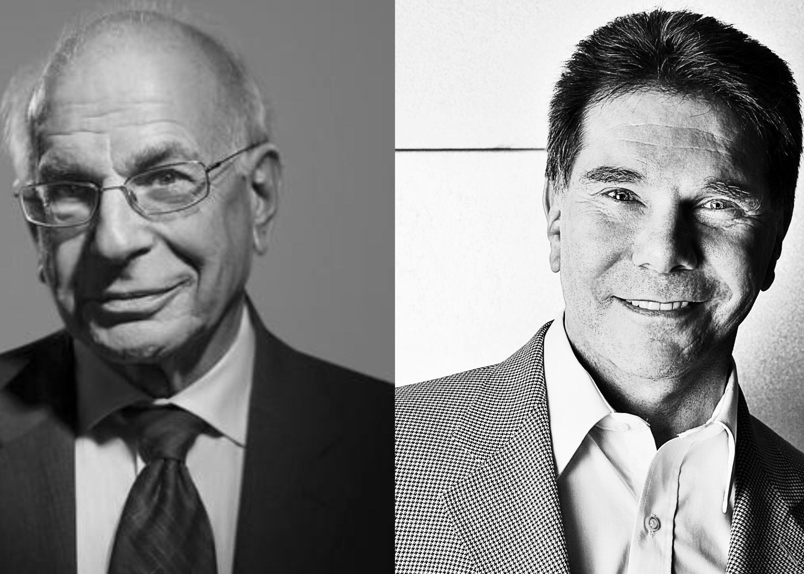 Bilde av Daniel Kahneman og Robert Cialdini