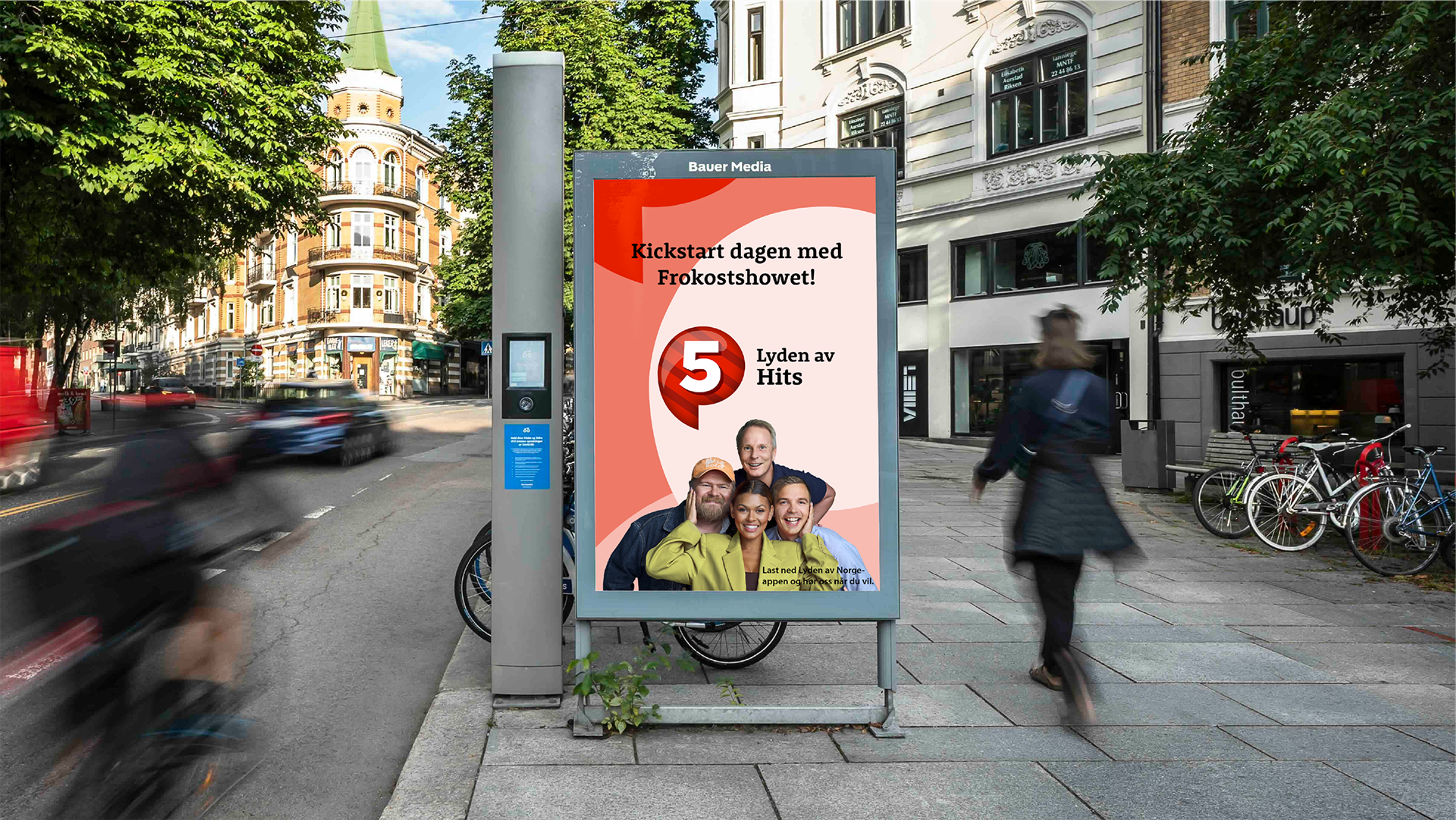 Reklameplakat for Lyden av Hits