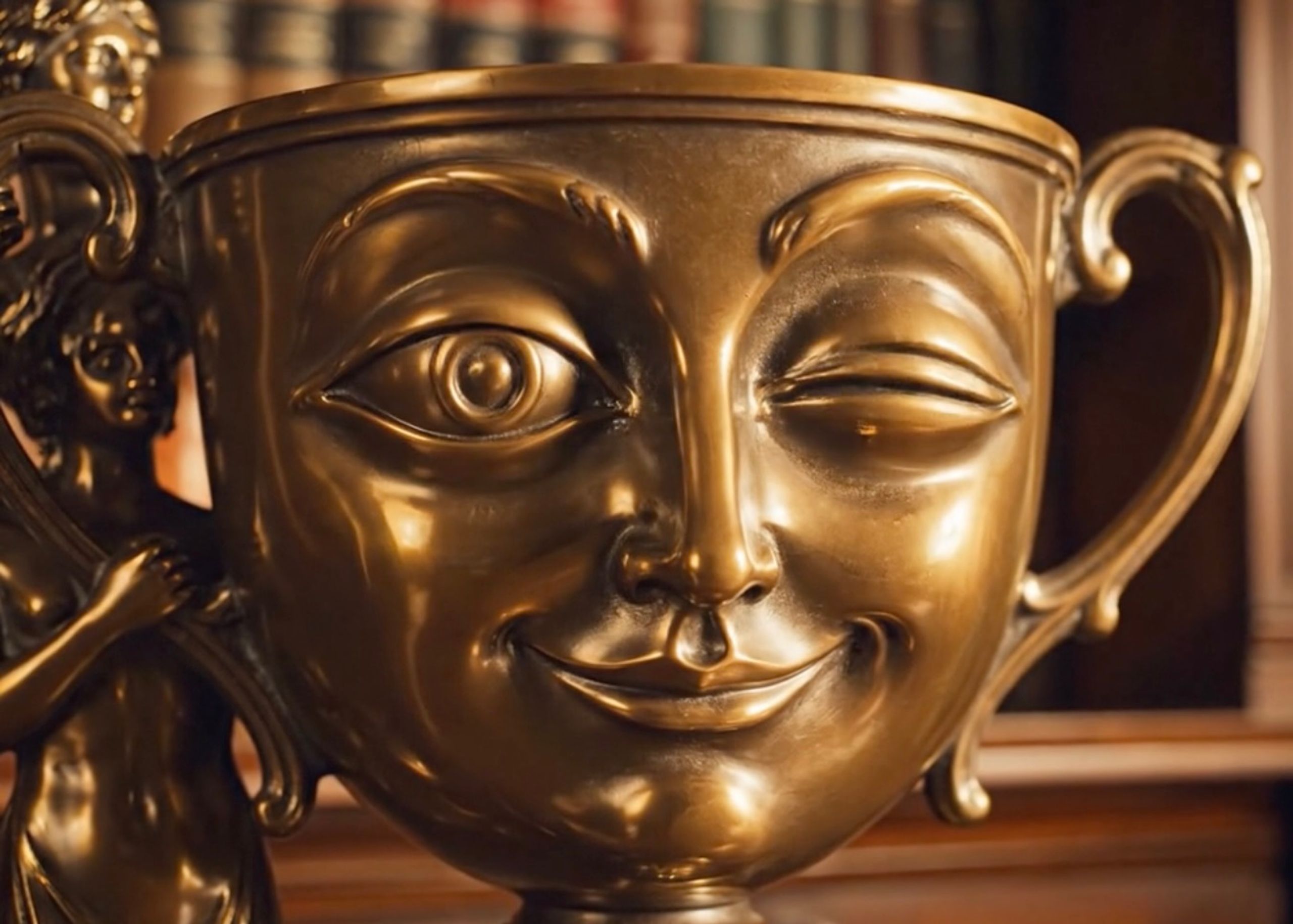 Bilde av smilende brosjepokal. Grid kom på tredje plass i Byråprofil 2025.