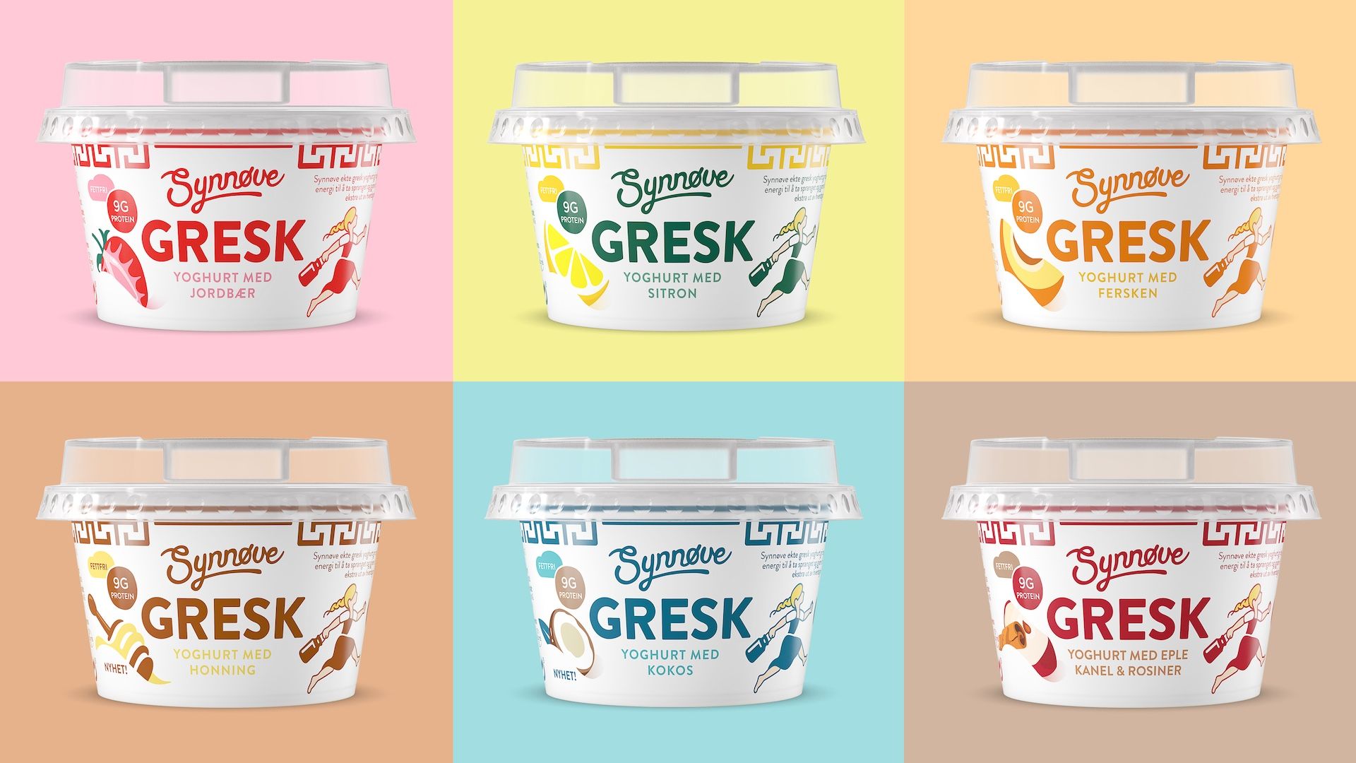 Pakningsdesign Synnøve gresk yoghurt