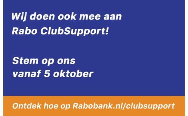 Rabo clubsupport actie