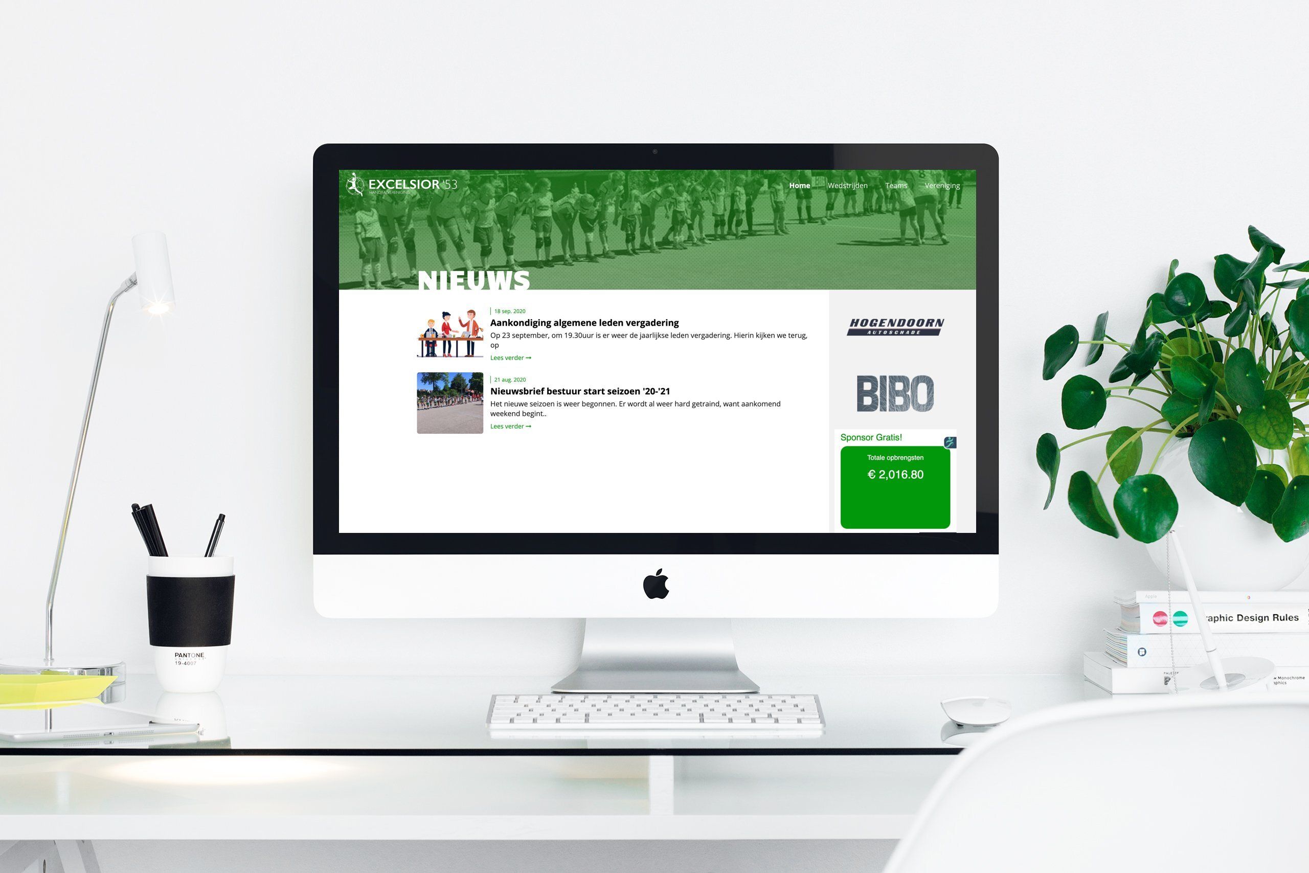 De vernieuwde website is klaar