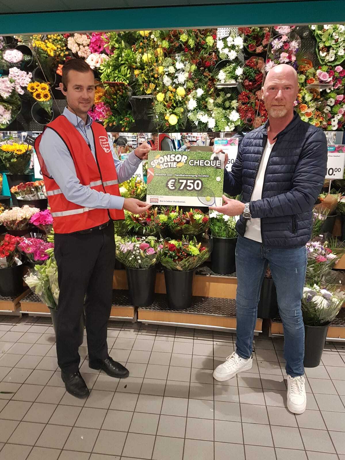 Deen sponsoractie brengt €750 op