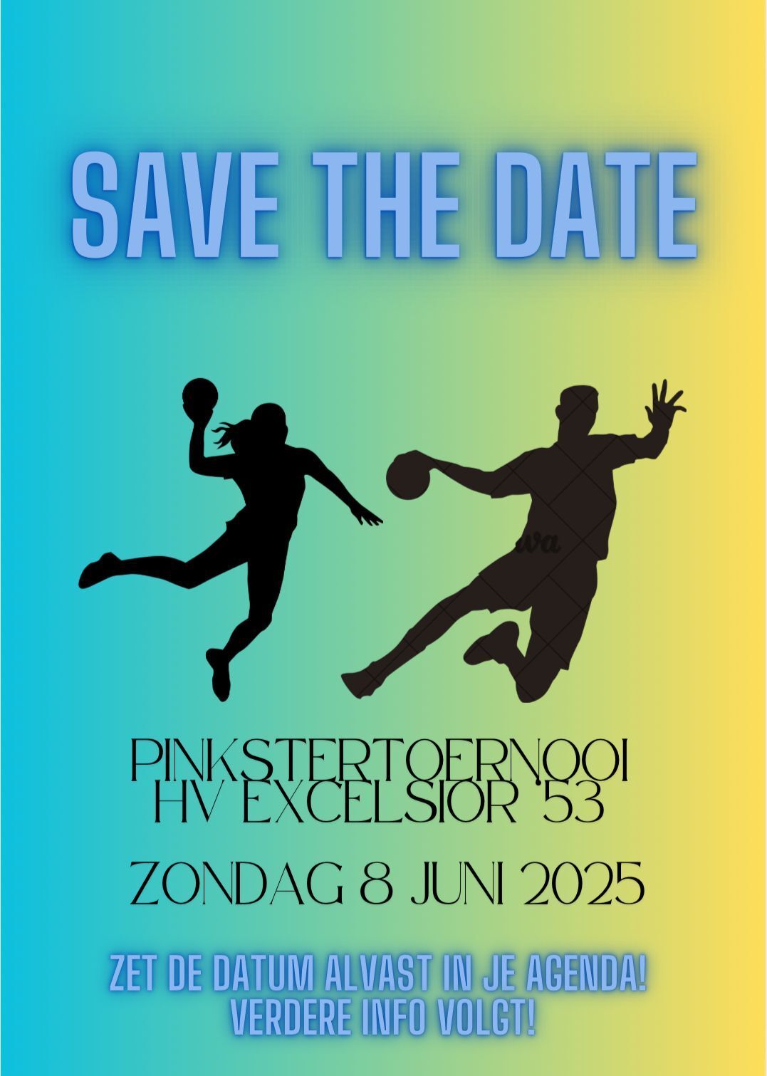 Pinkstertoernooi 2025 - Save the date