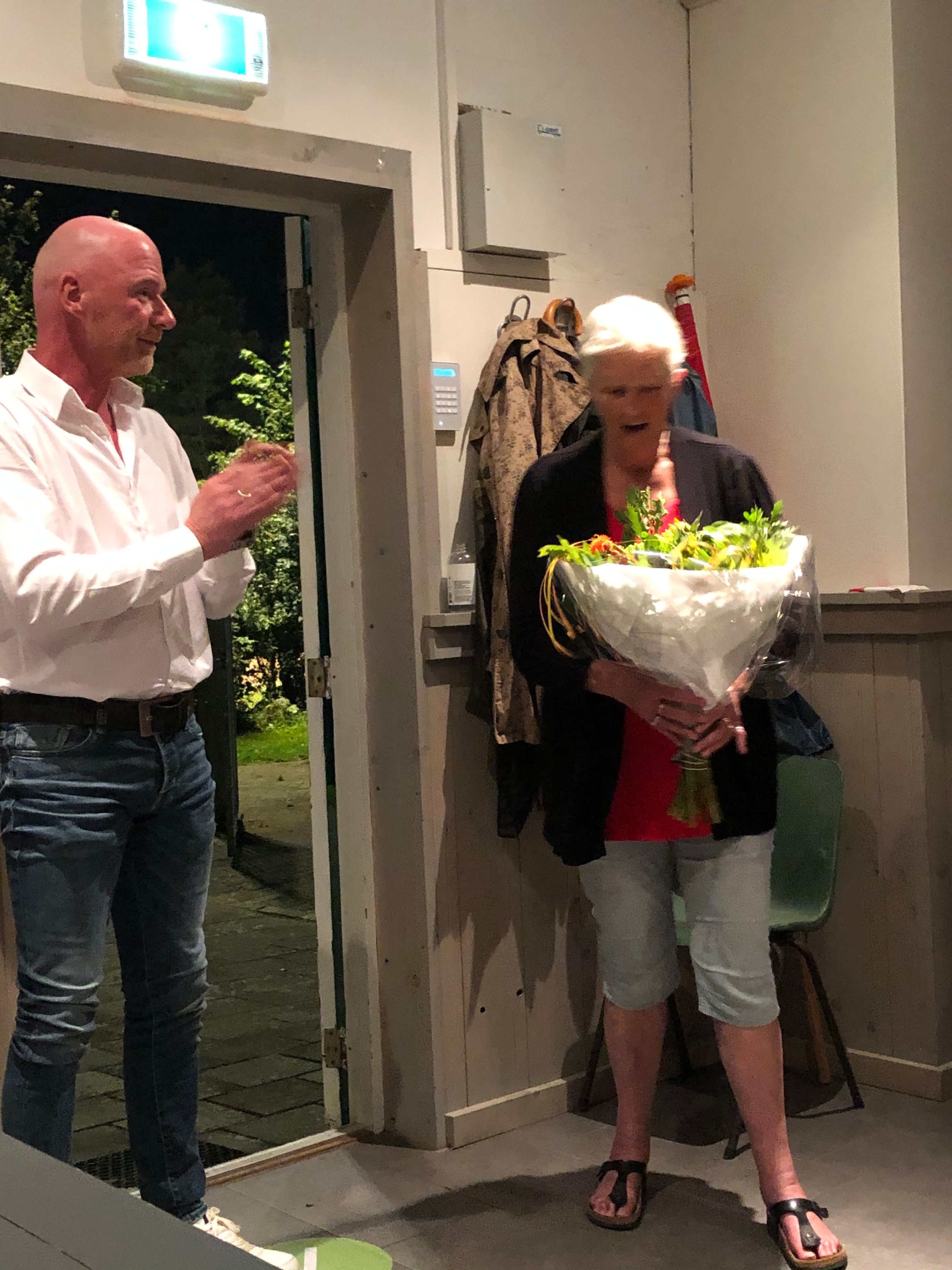 Nel Blokdijk erelid HV Excelsior'53