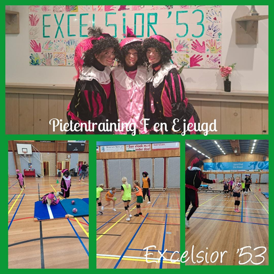 Pietentraining F en E jeugd!