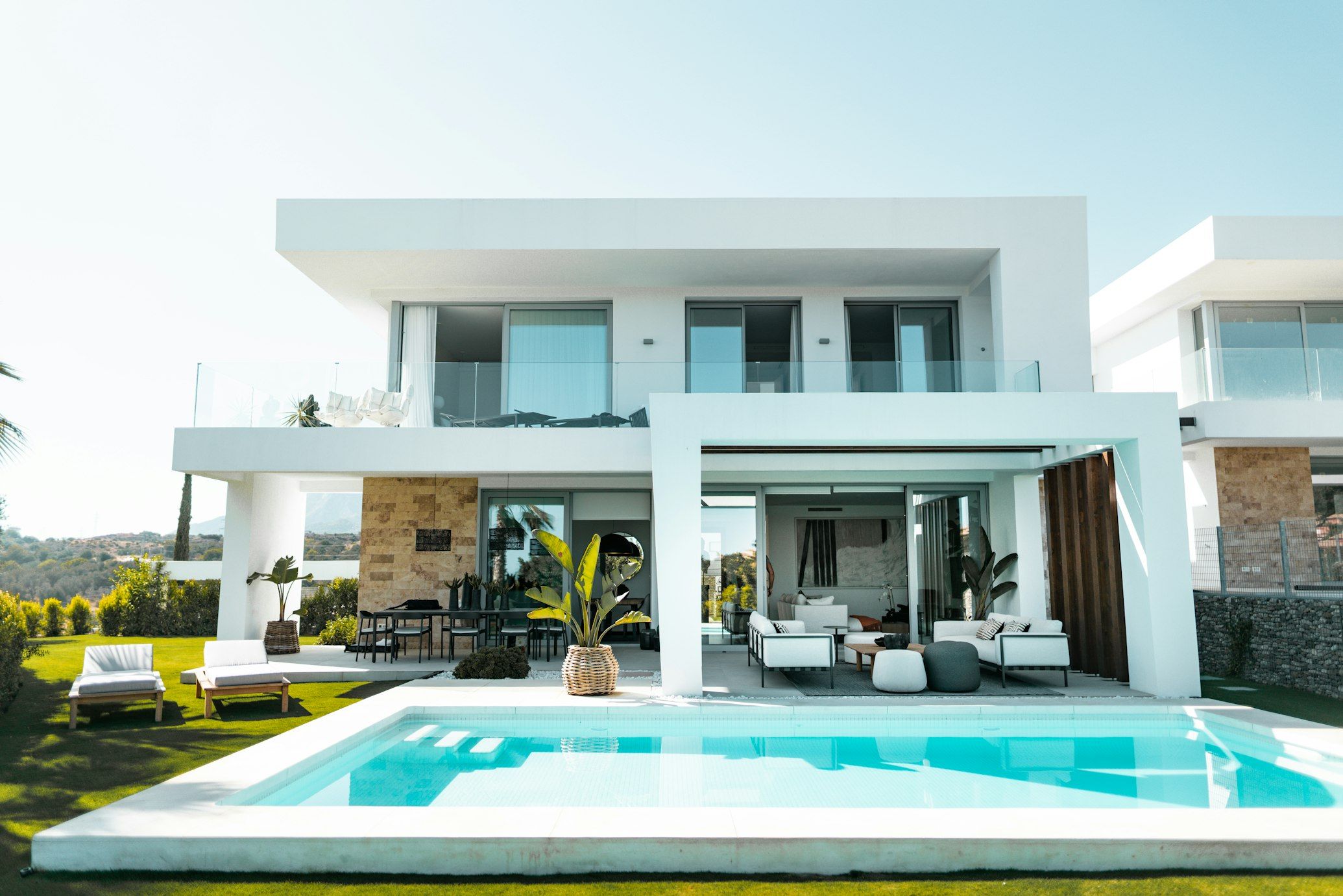 Modern Glass Villa
