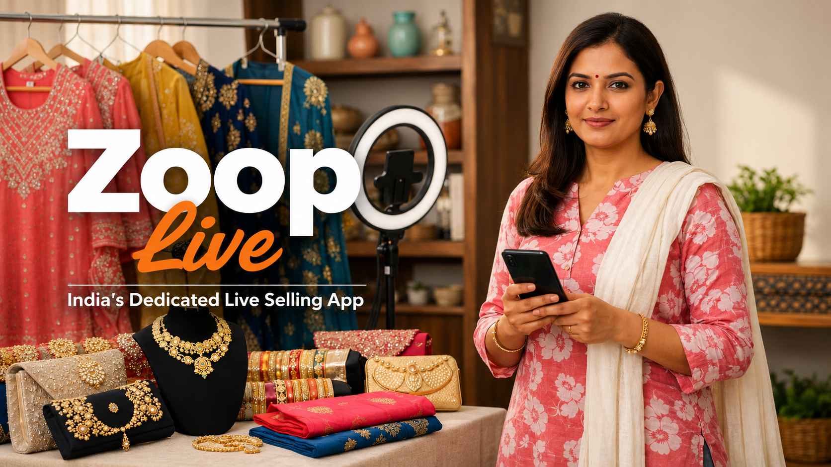 Zoop Live: India's Only Dedicated Live Selling App