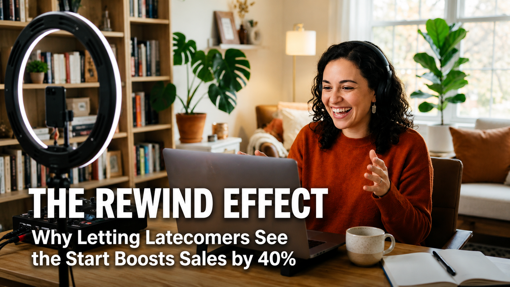 The "Rewind" Effect: How Latecomers Indirectly Boosts Your Sales by 40%