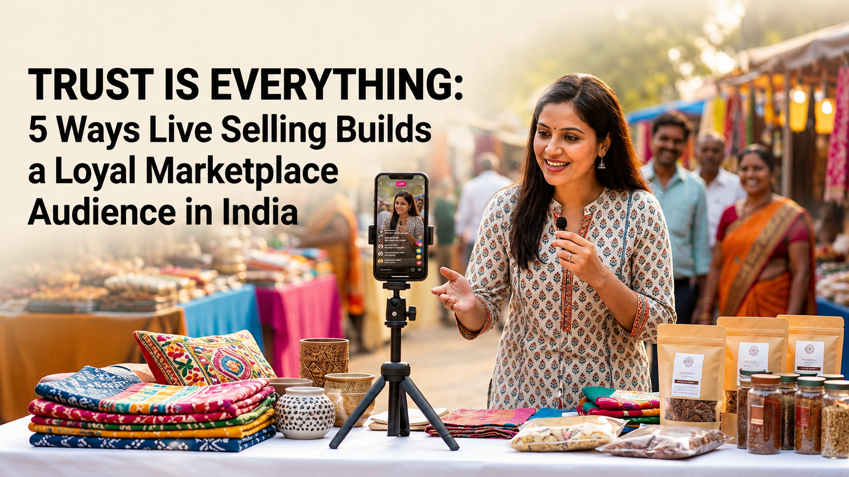 5 Ways Live Selling Builds a Loyal Marketplace Audience in India