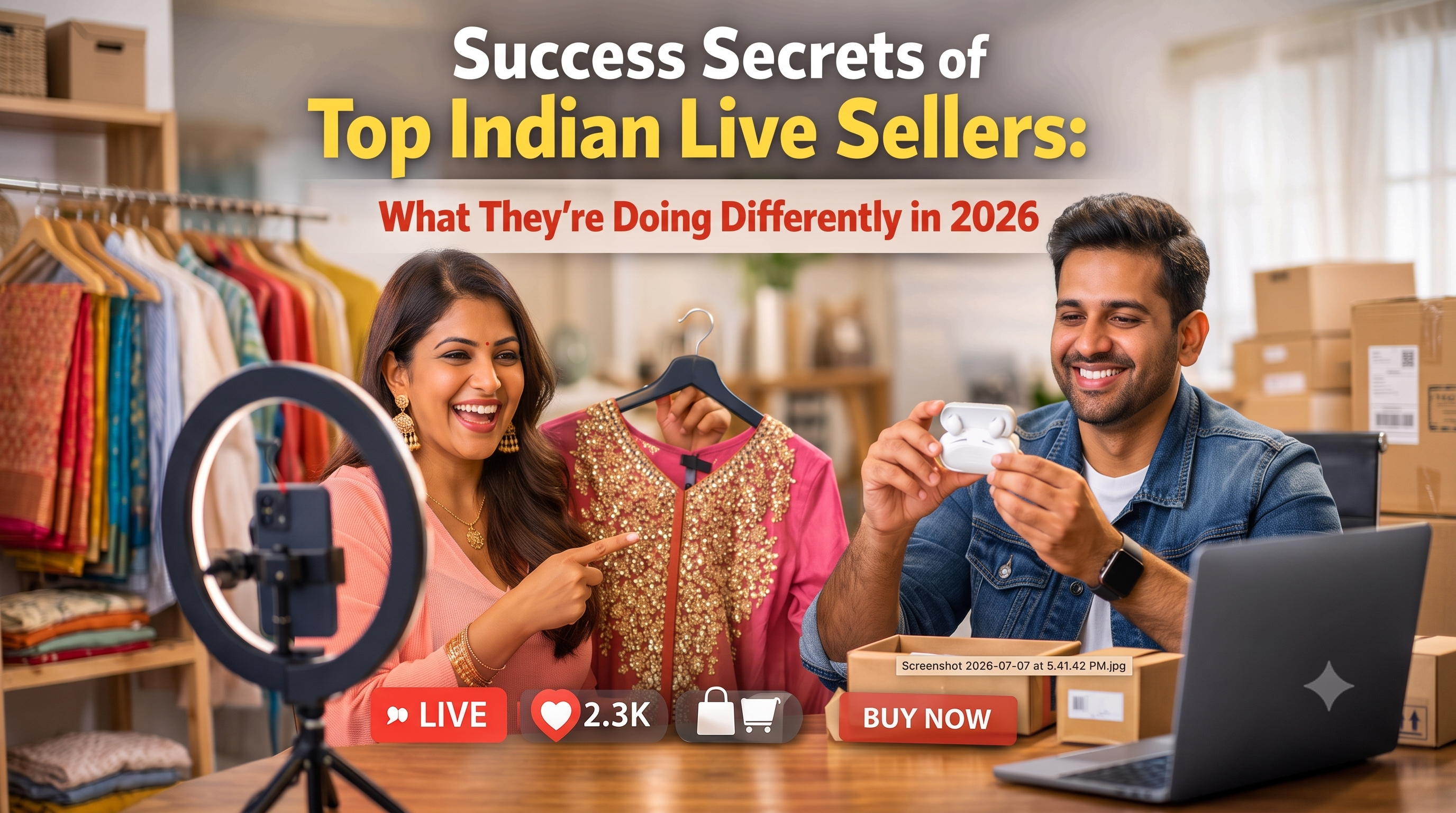 Success Secrets of Top Indian Live Sellers: What They’re Doing Differently in 2026