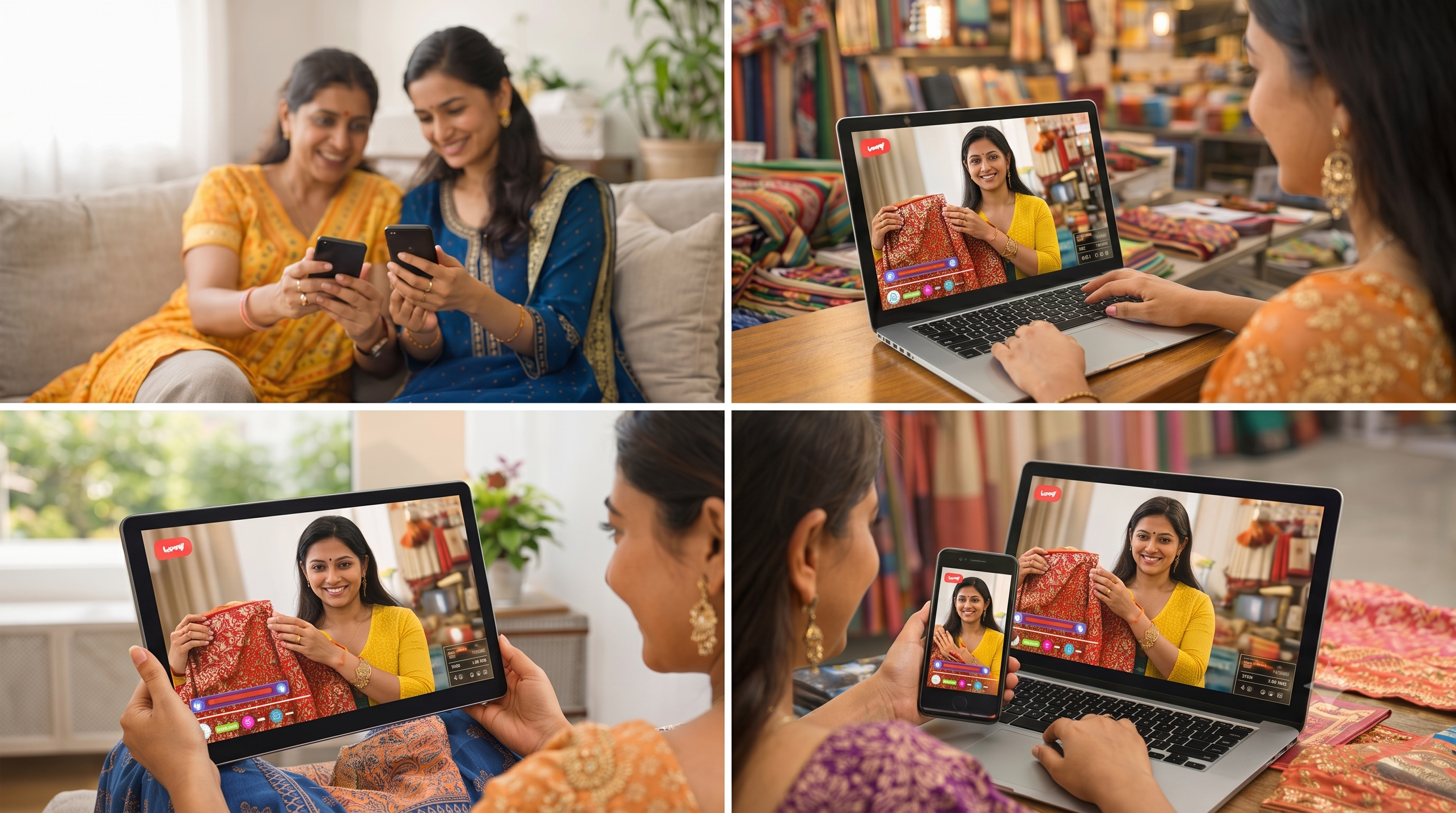 multi-streaming live selling
