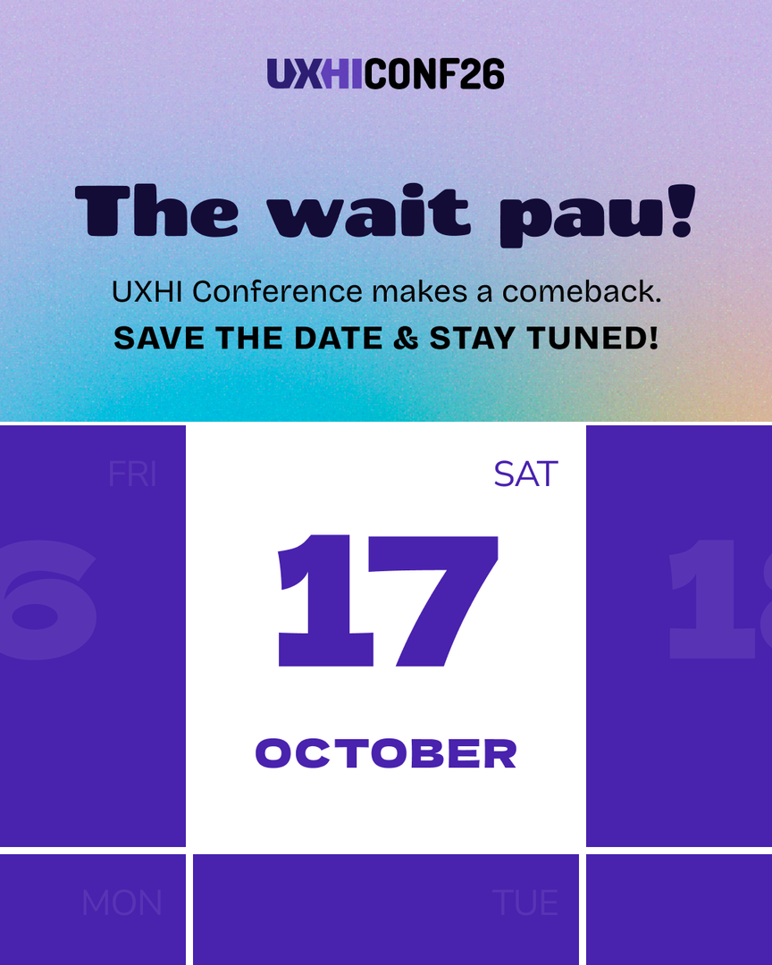 UXHI Conference Instagram post