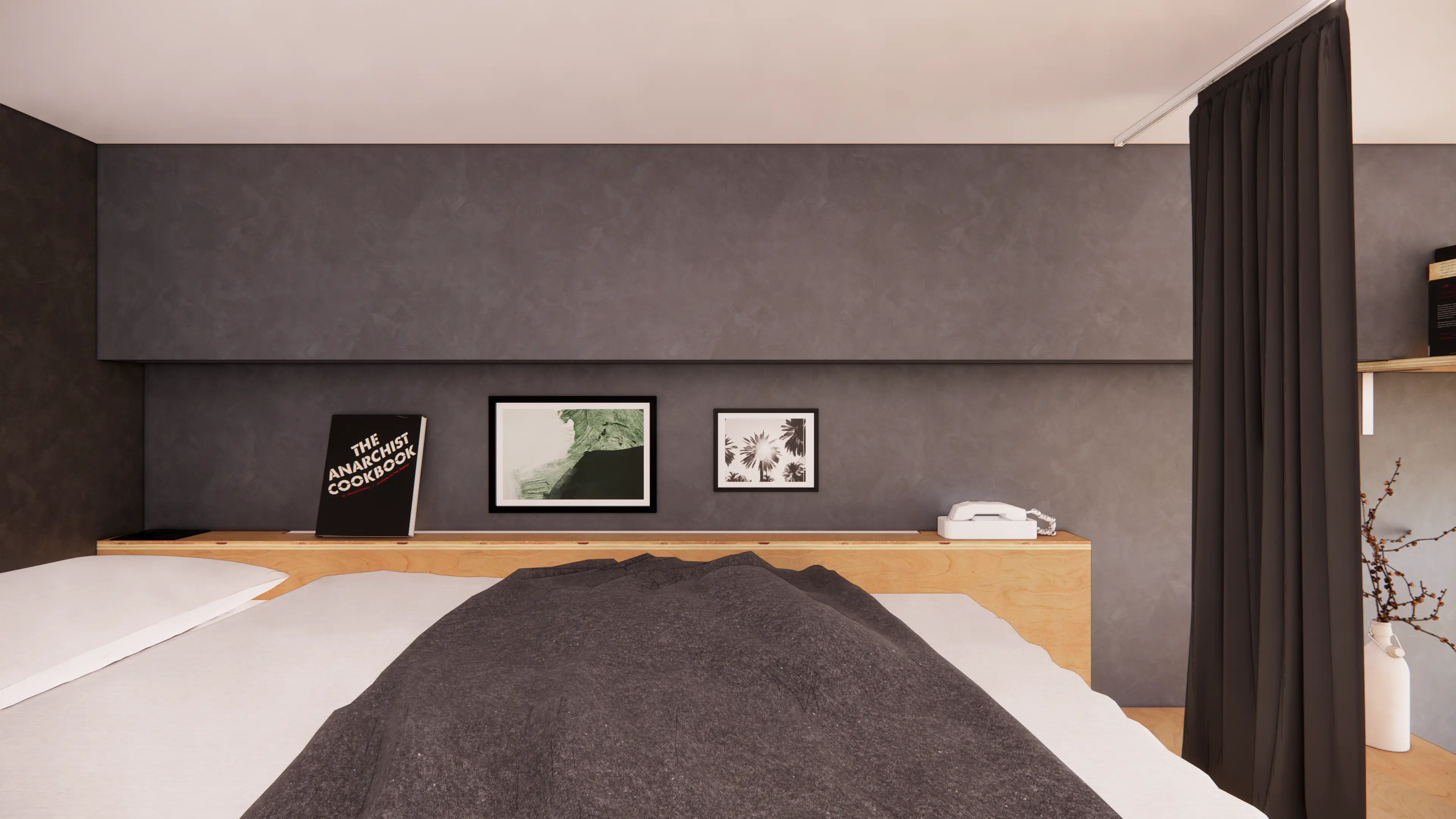 High Park bedroom area