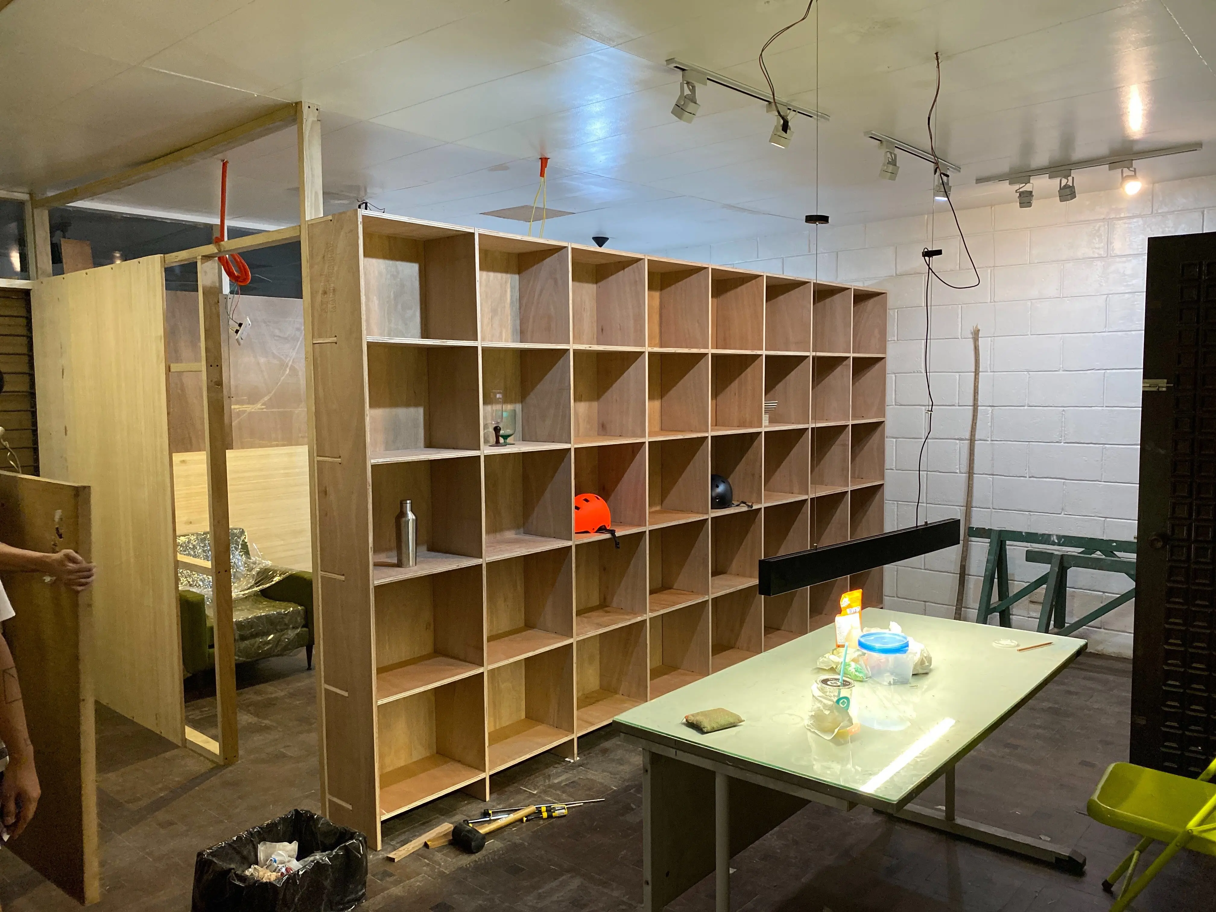 sk shelves in progress