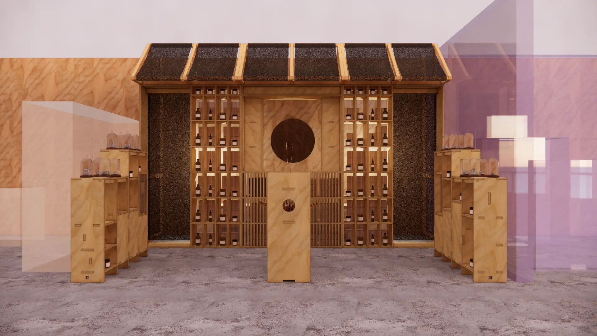 The Altar of the Self by Saan Saan render