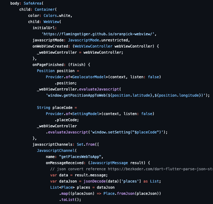 sample code