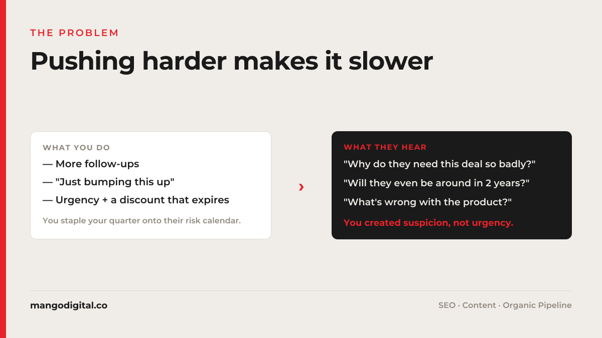 Pushing-harder-makes-sales-slower