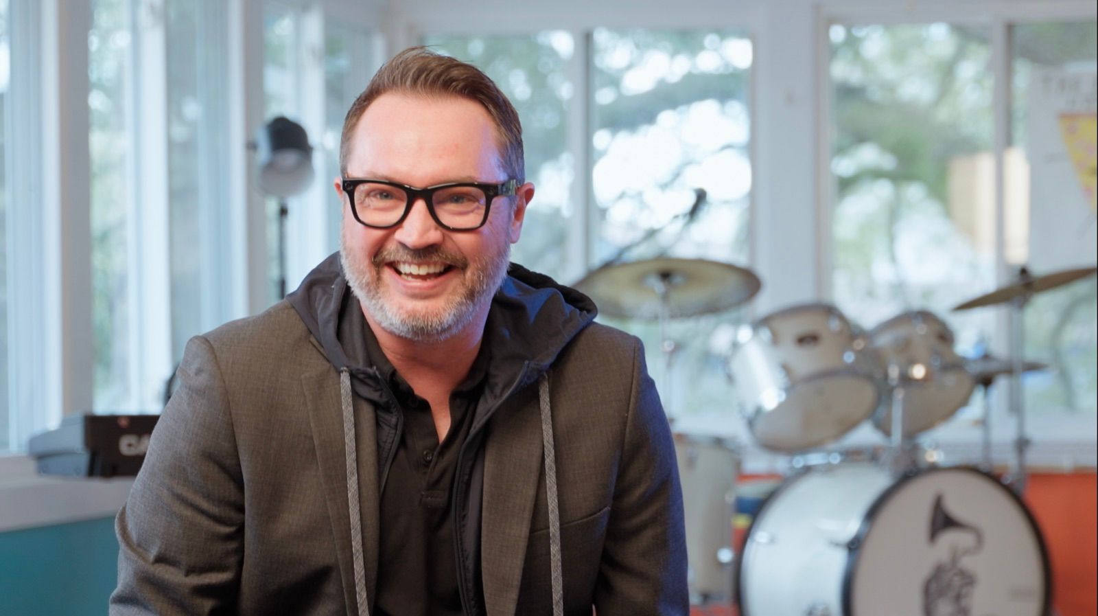 White Key Studios: Action drummer alt angle