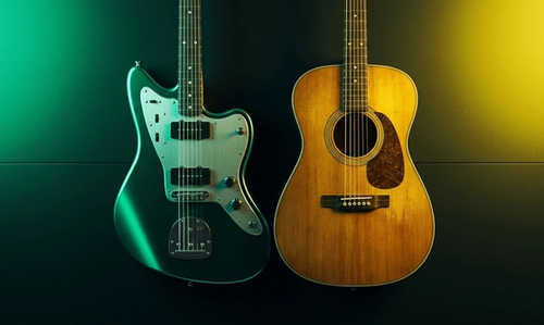 Guitarra acústica vs. eléctrica: ¿cuál es mejor para empezar?