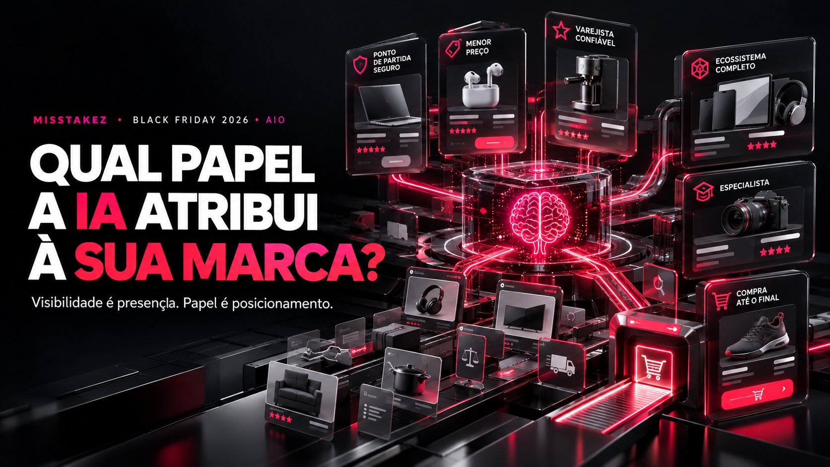 Capa do estudo sobre marcas e Black Friday nas IAs