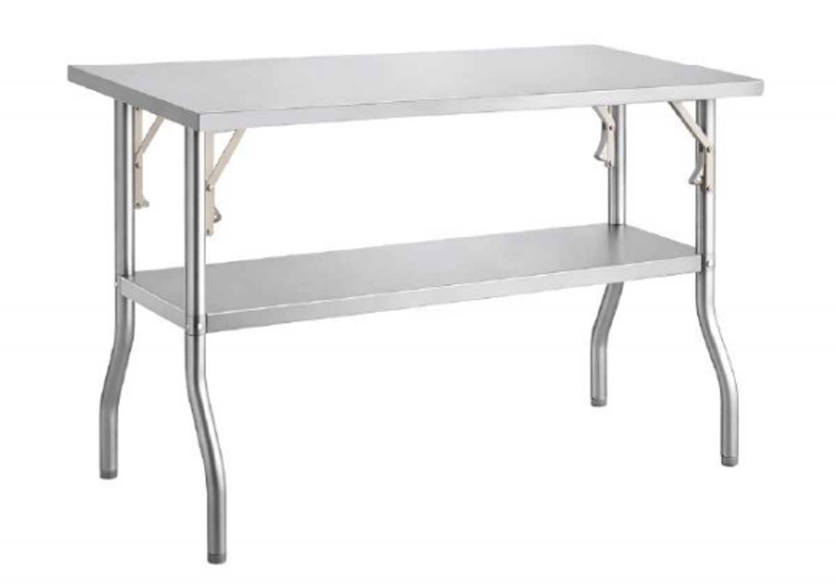 Stainless Steel Folding Work Table Style C