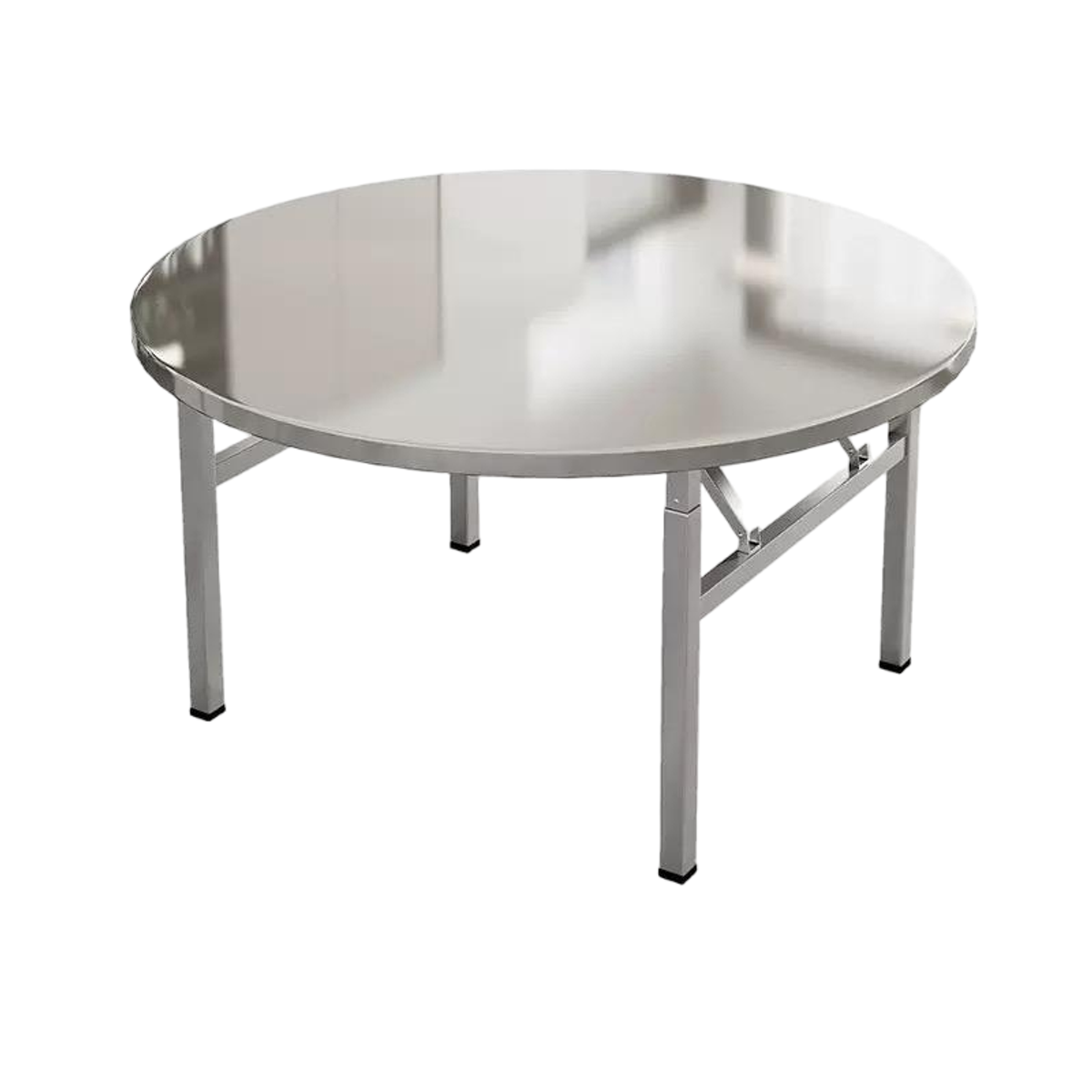 Stainless Steel Folding Round Table