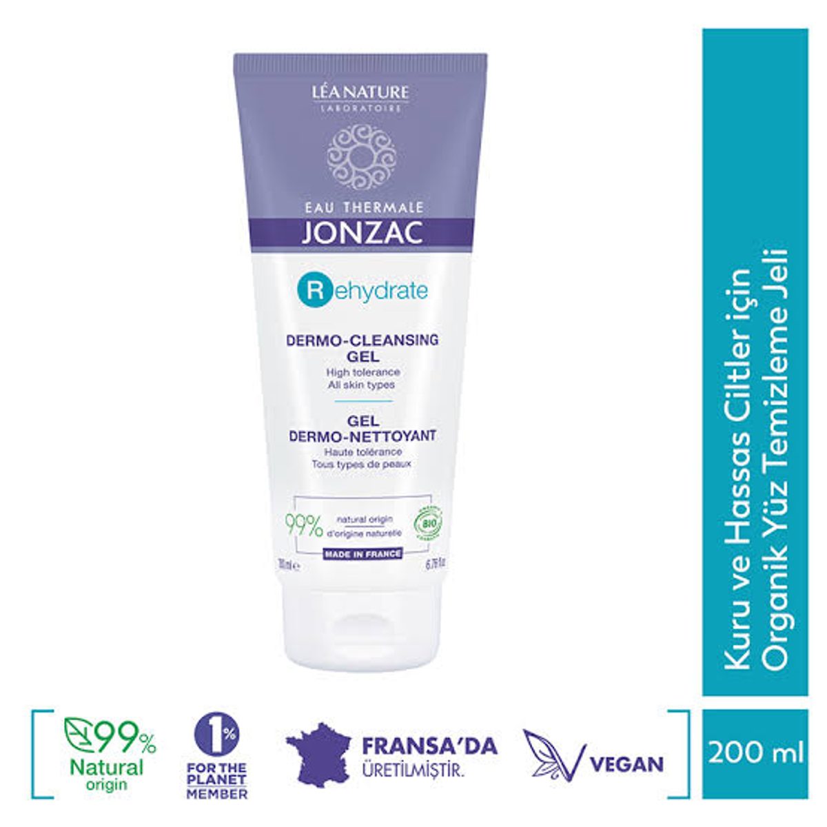 LEA NATURE JONZAC REHYDRATE GEL DERMO NETTOYANT 200ML