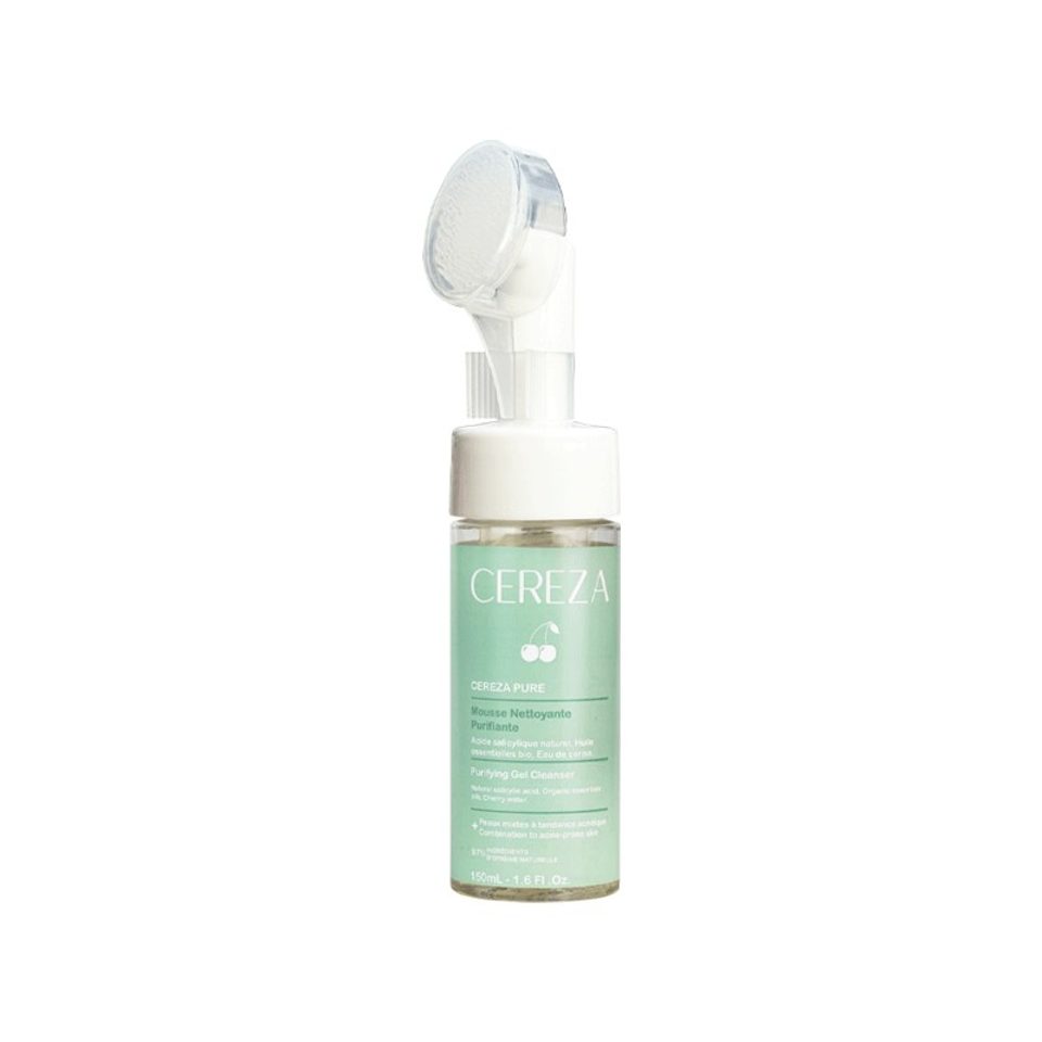 CEREZA PURE MOUSSE NETTOYANTE PURIFIANTE+BROSSE 150ML