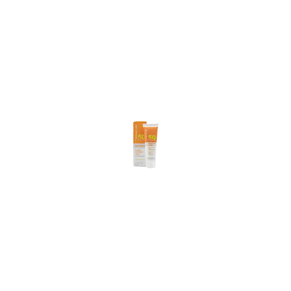 DERMACARE PHOTOSUN FLUID MATIFIANT TEINTE 1.5
