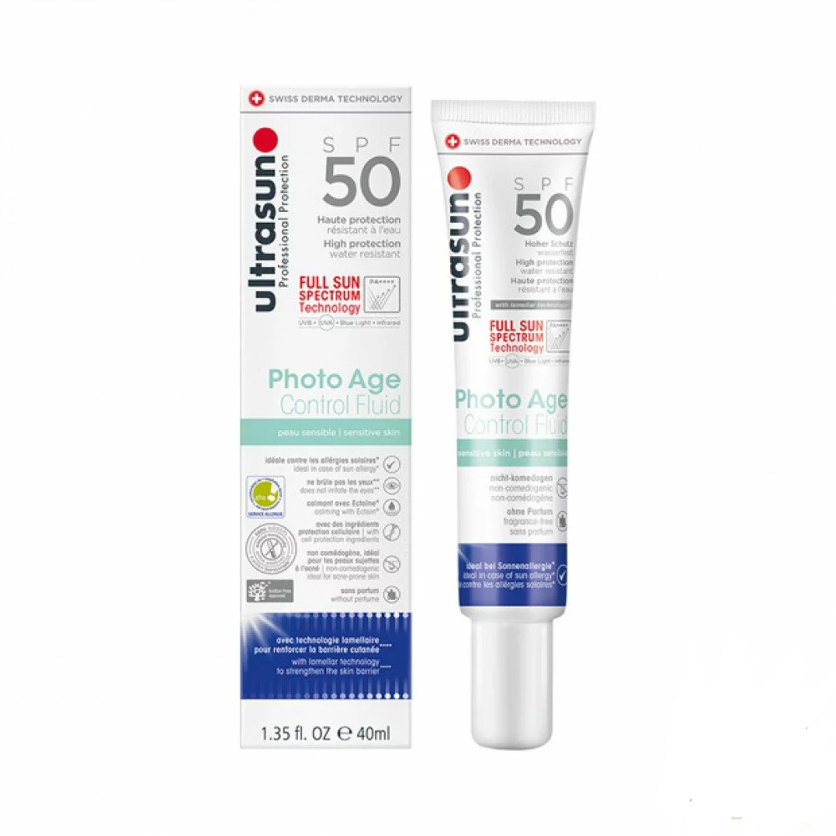 ULTRASUN PHOTO AGE CONTROL FLUID SPF50 40ML
