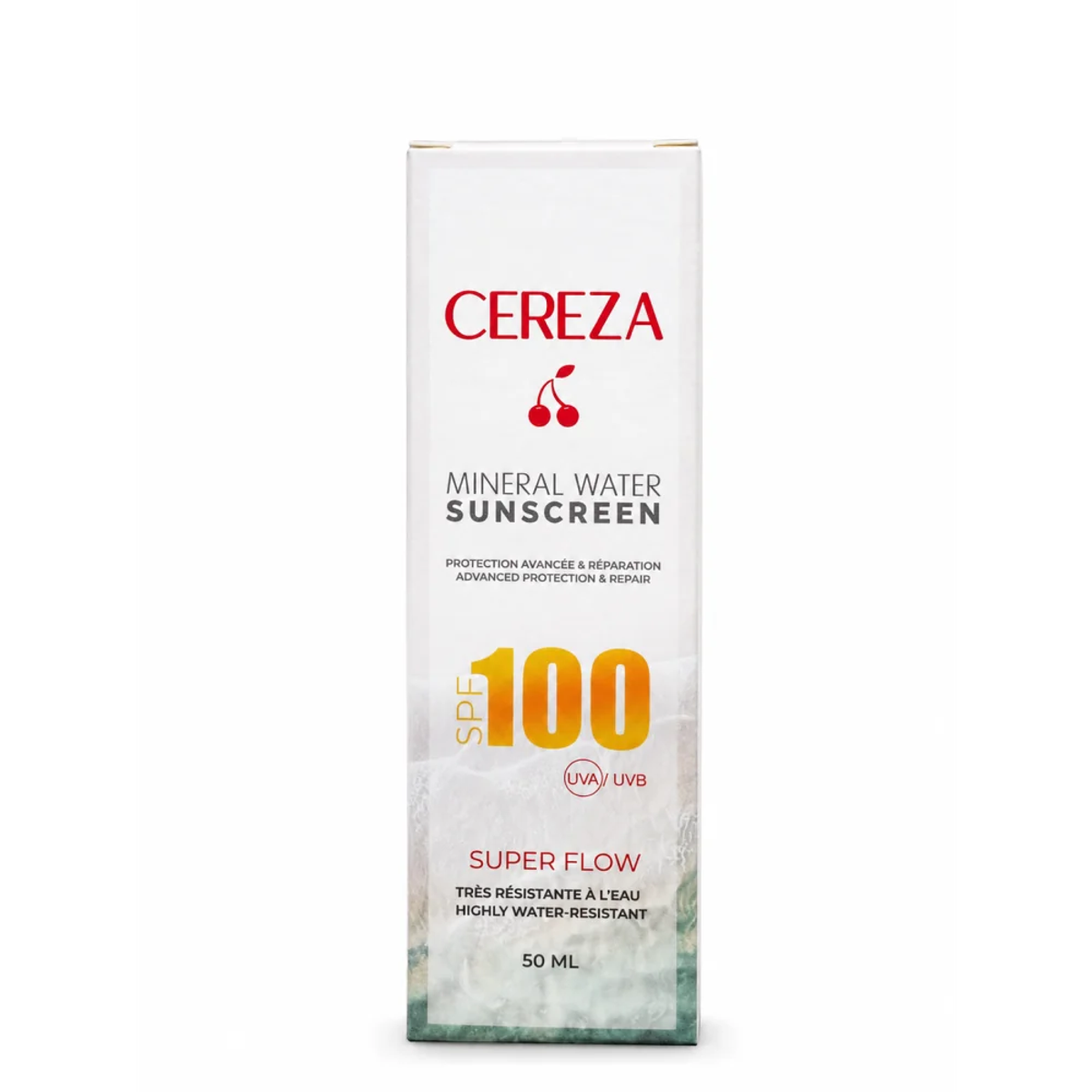 CEREZA - ECRAN SOLAIRE MINERAL WATER SPF100 50ML