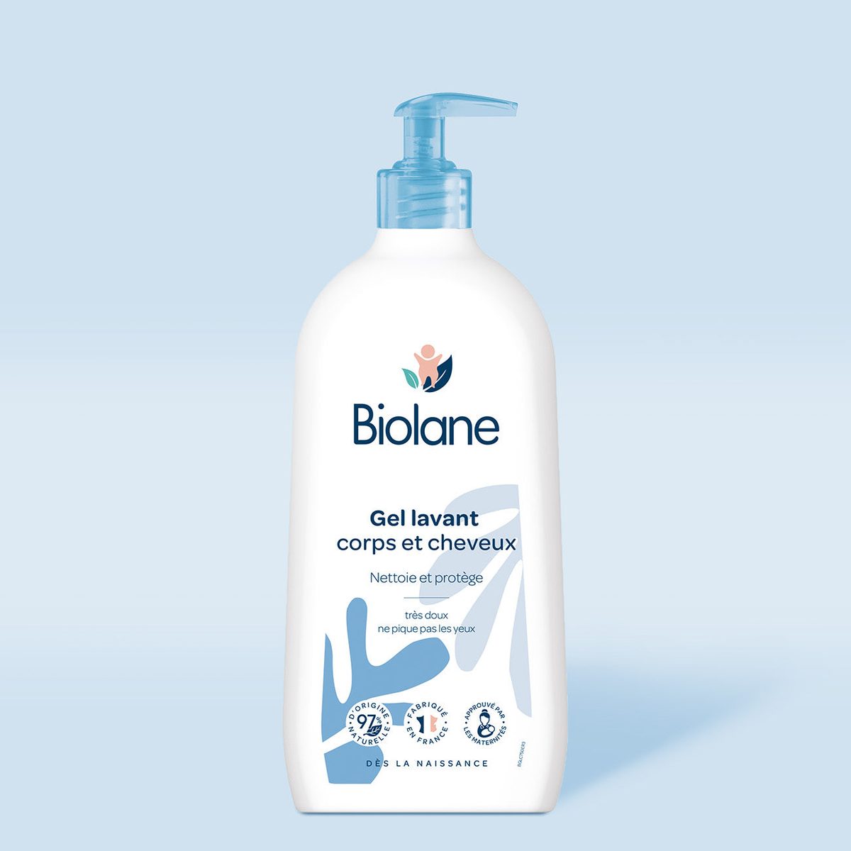 BIOLANE Gel Lavant Corps et Cheveux 750 ml