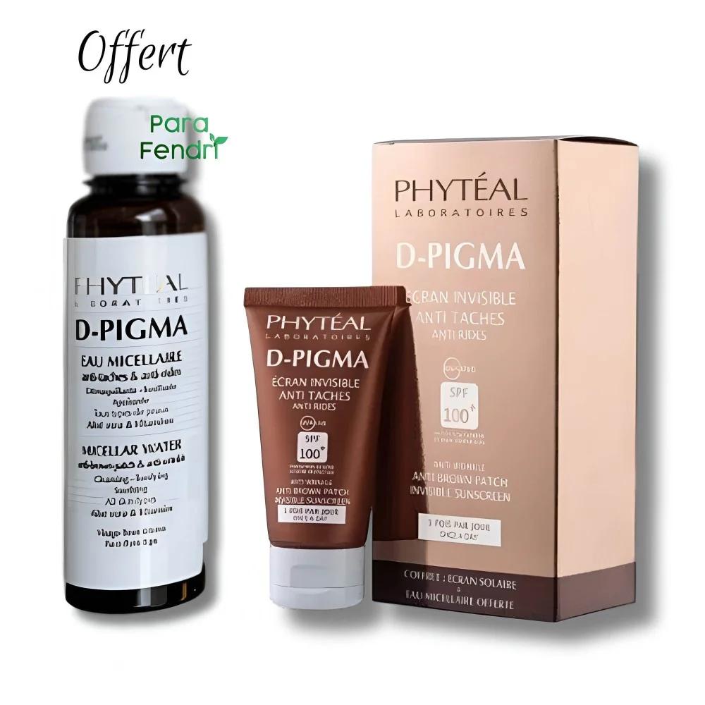 PHYTEAL D PIGMA ECRAN INVISIBLE SPF100+ 50ML + EAU MICELLAIRE 150ML OFFERTE