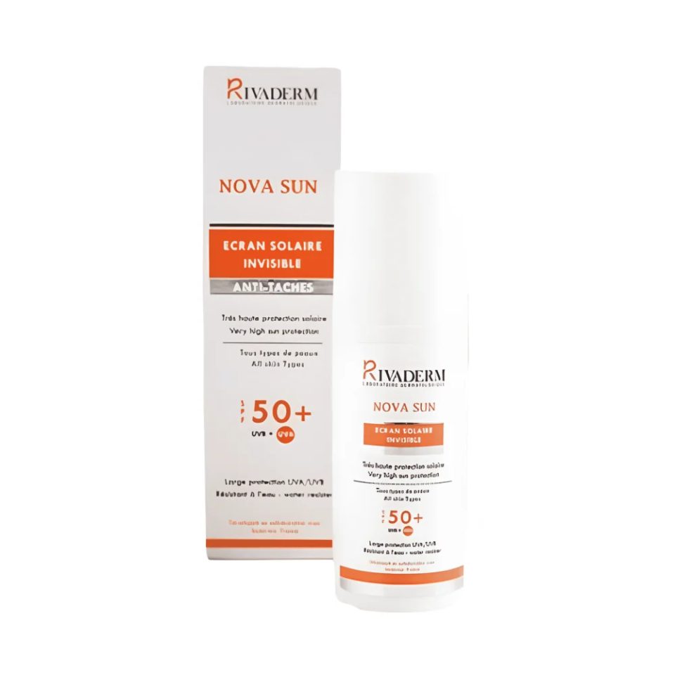 RIVADERM Nova Sun Écran Solaire Invisible SPF50+ 50 ml