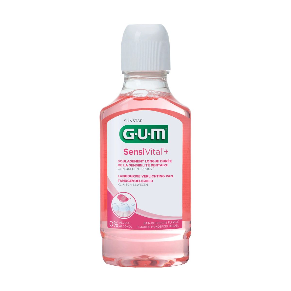 Bain de bouche GUM® SensiVital® +