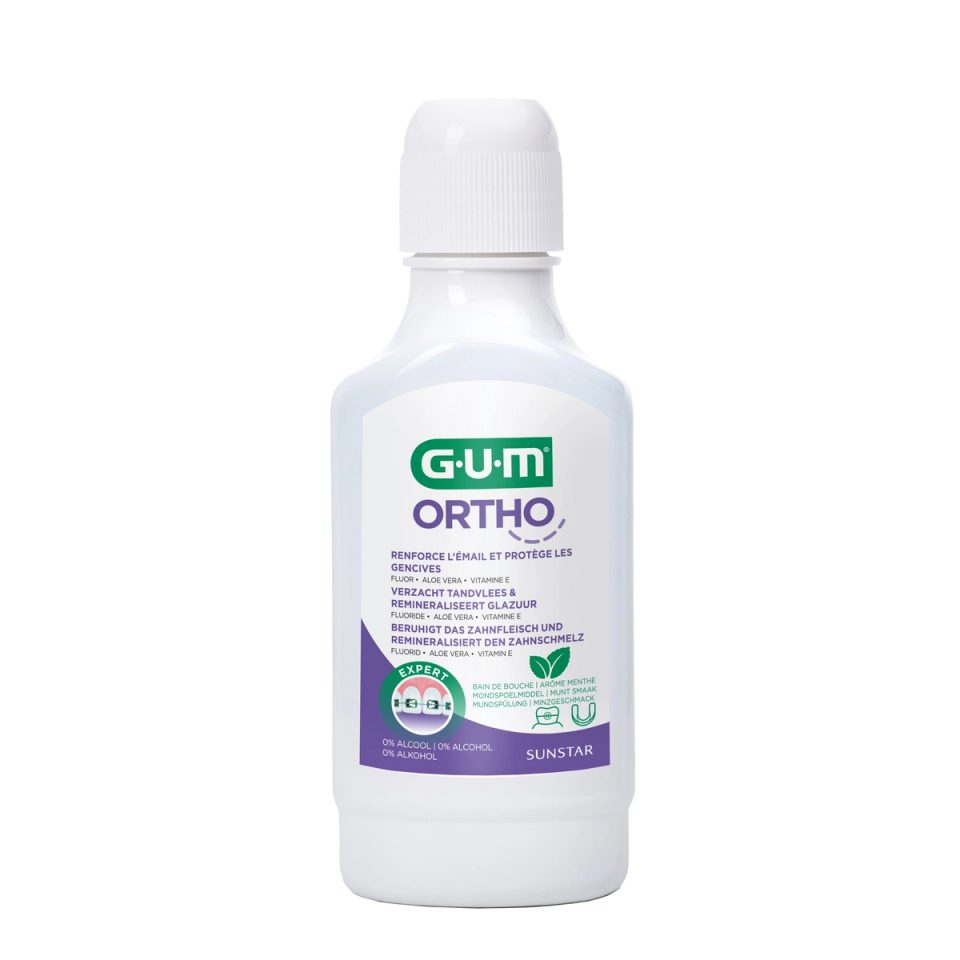 Bain de bouche GUM® ORTHO