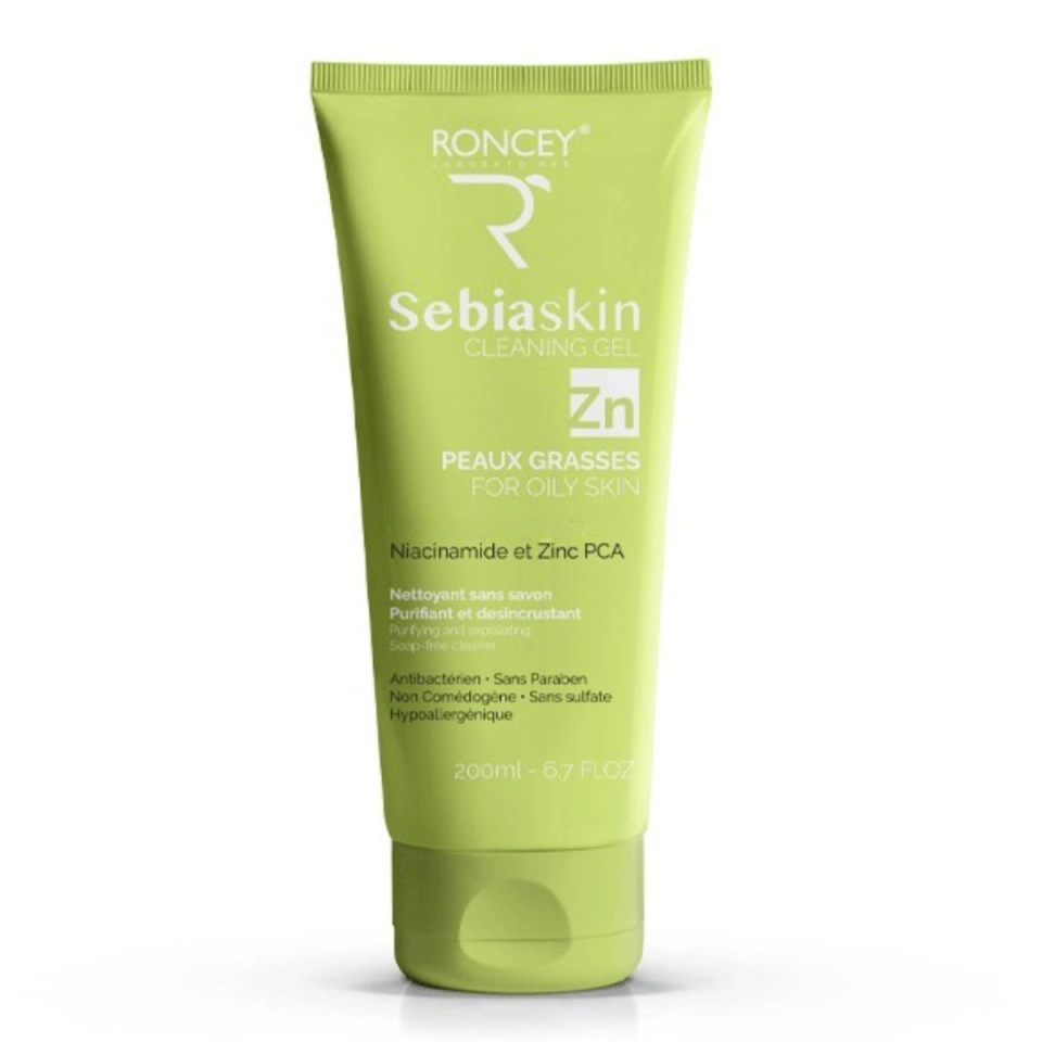 RONCEY SEBIASKIN GEL NETTOYANT PEAUX GRASSES 200ML