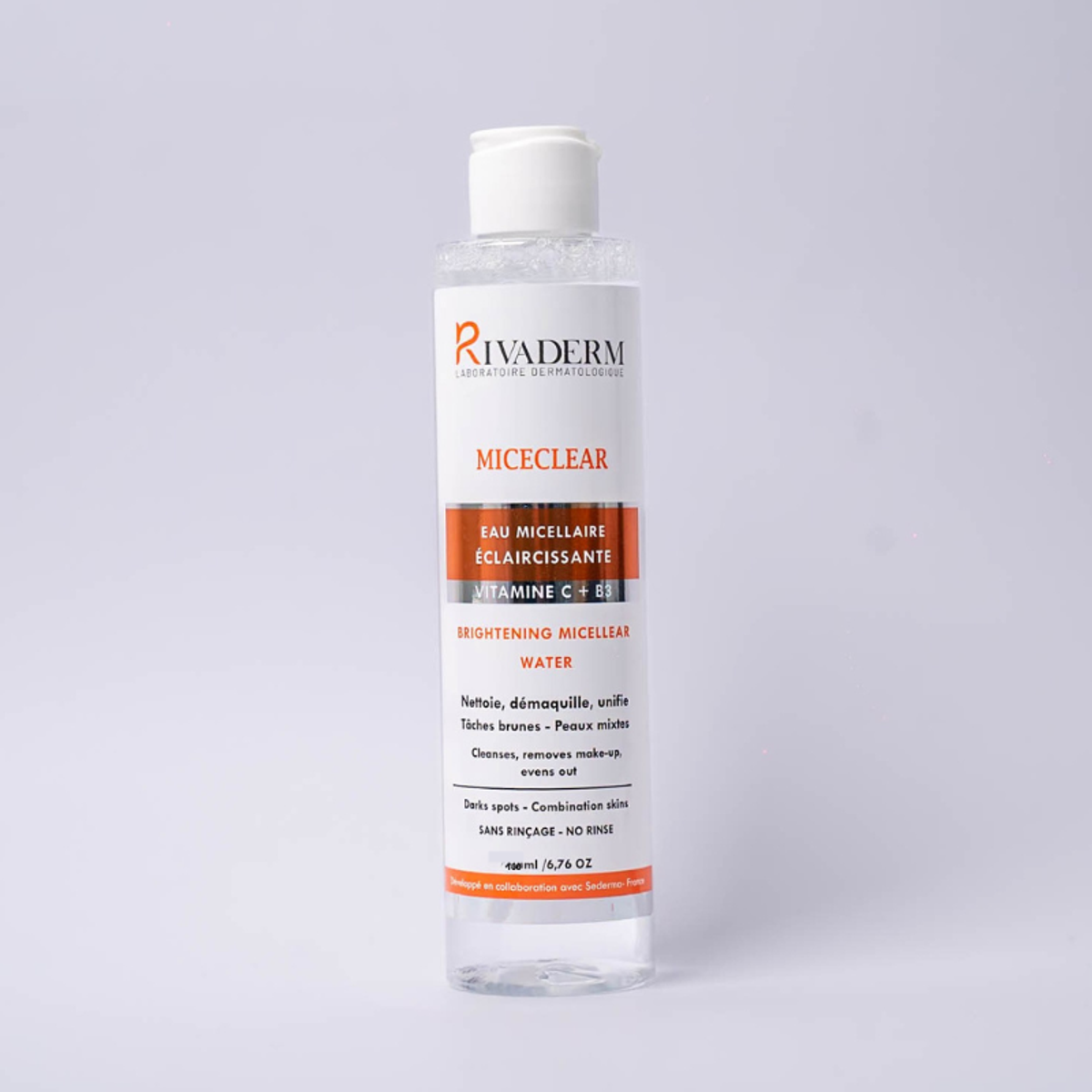 RIVADERM Eau Micellaire Éclaircissante