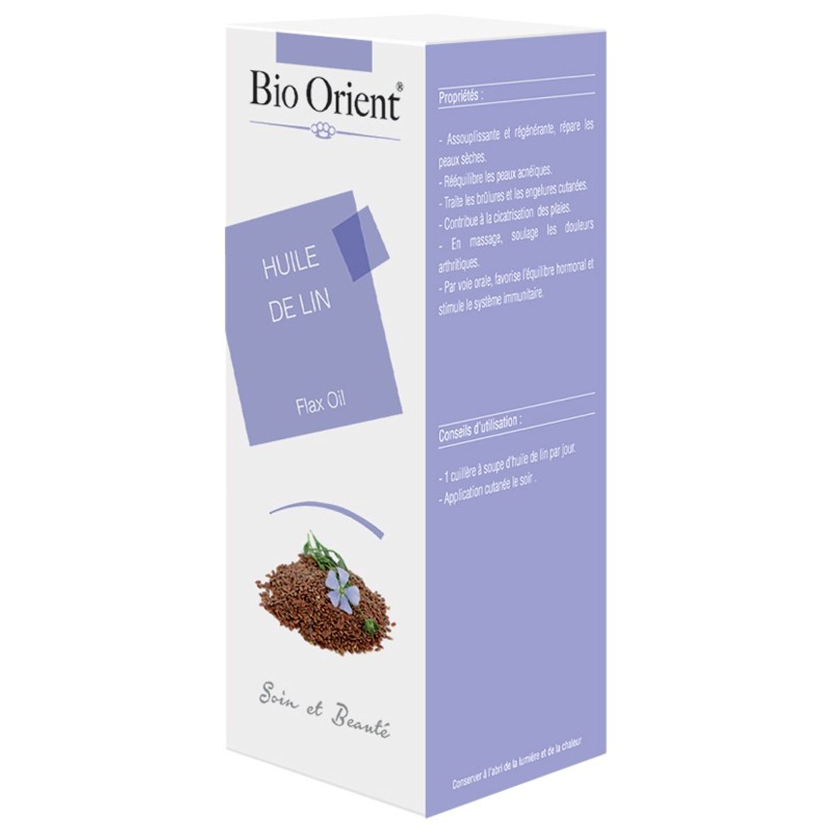 BIO ORIENT Huile de Lin 90 ml